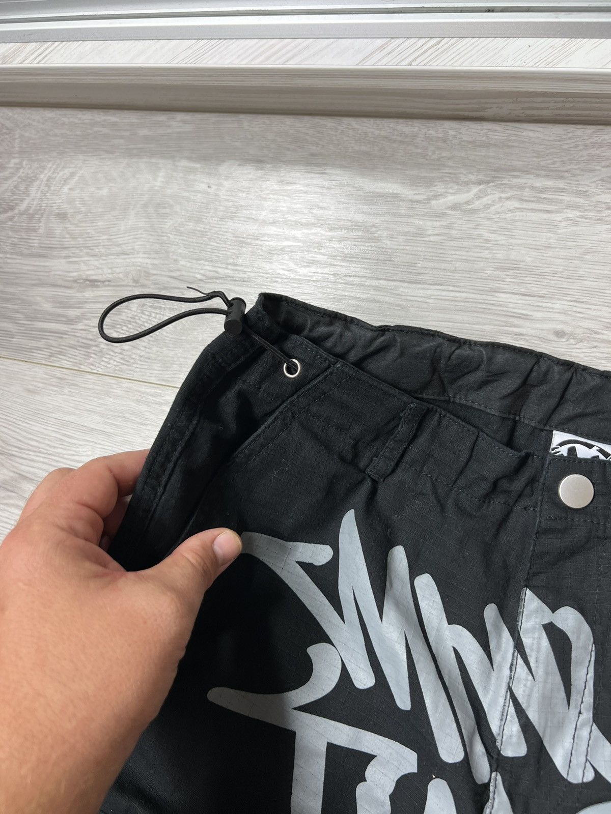 Other Rare Minus Two Cargo Parachute Pants Big Logo Size S Size US 31 - 4 Thumbnail