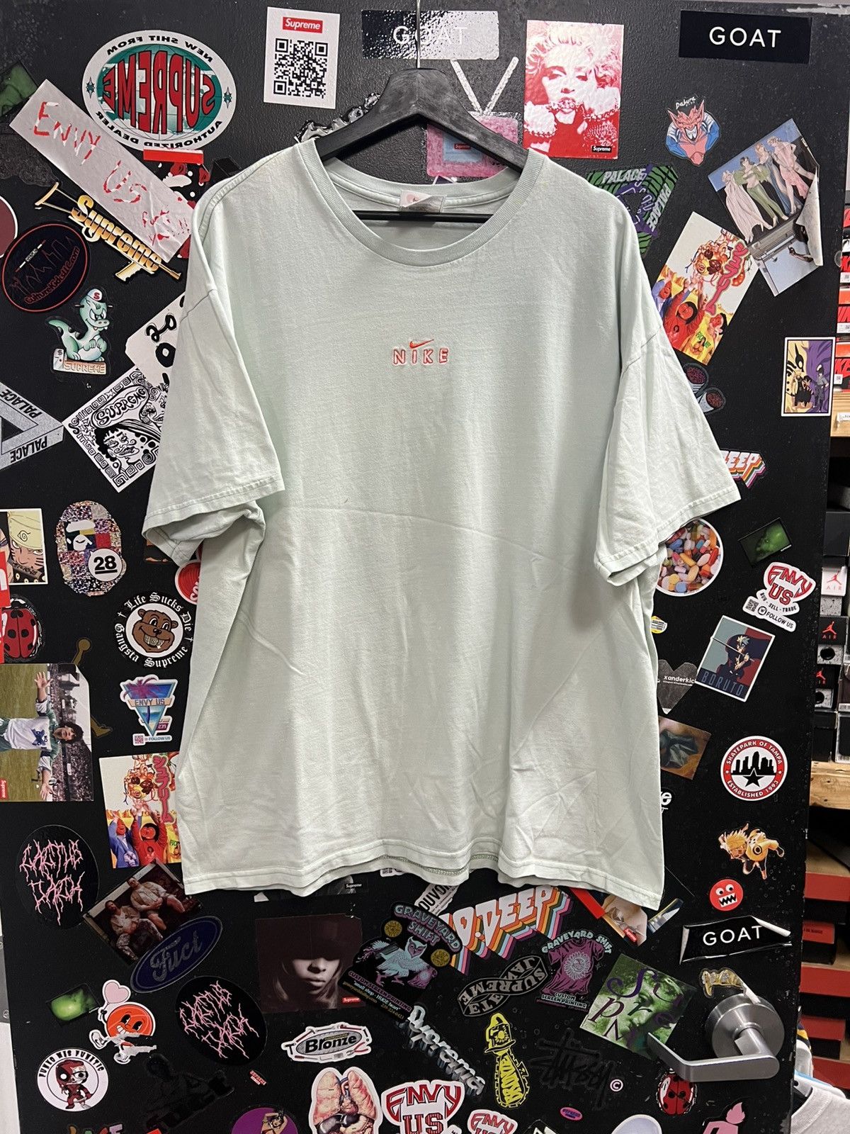 Nike Vintage 90s Nike Embroidered Shirt Size US XL / EU 56 / 4 - 1 Thumbnail