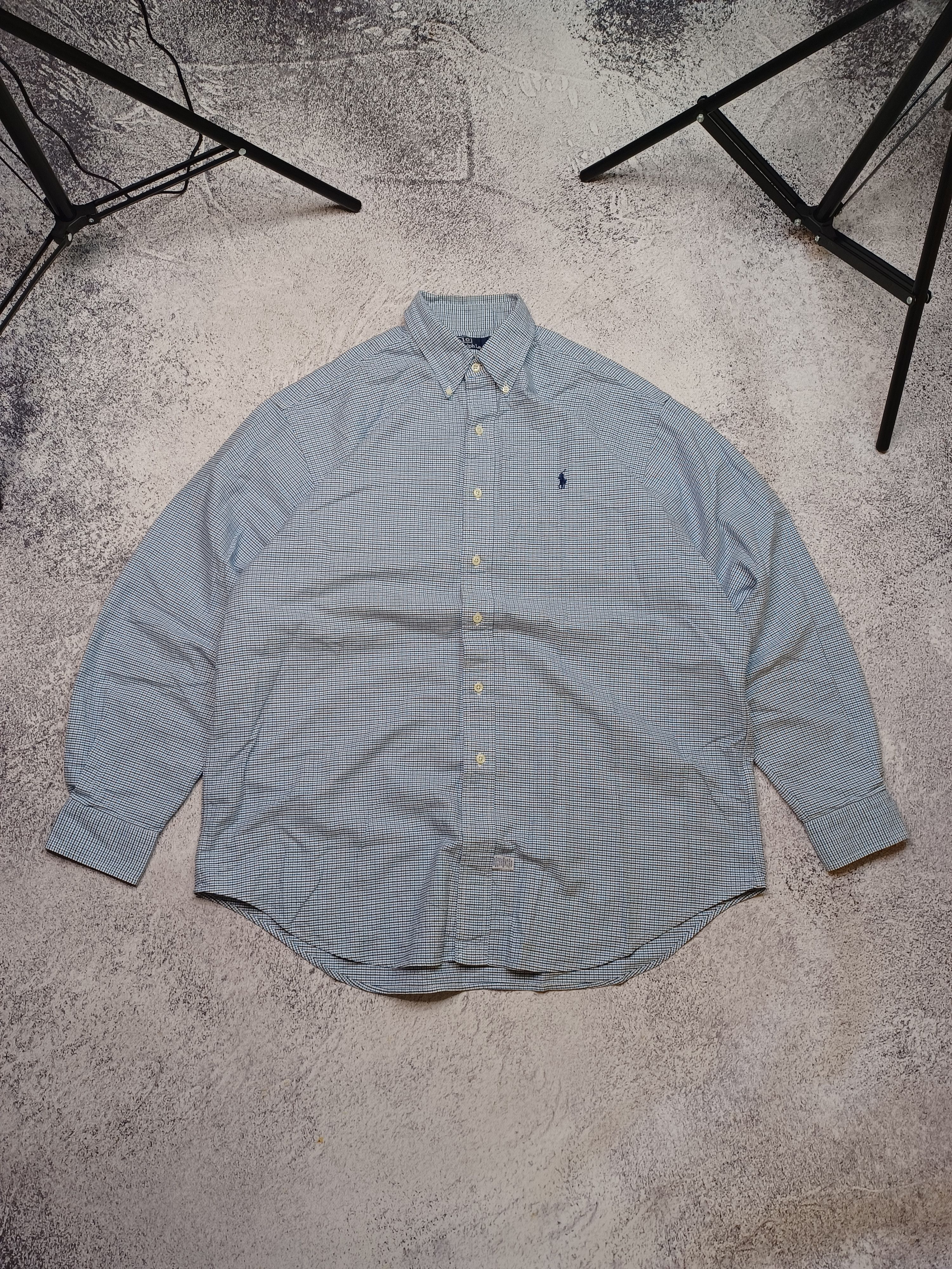 Polo Ralph Lauren Polo Ralph Lauren Button-Up Shirt – Checkered Pattern Size US XL / EU 56 / 4 - 7 Thumbnail