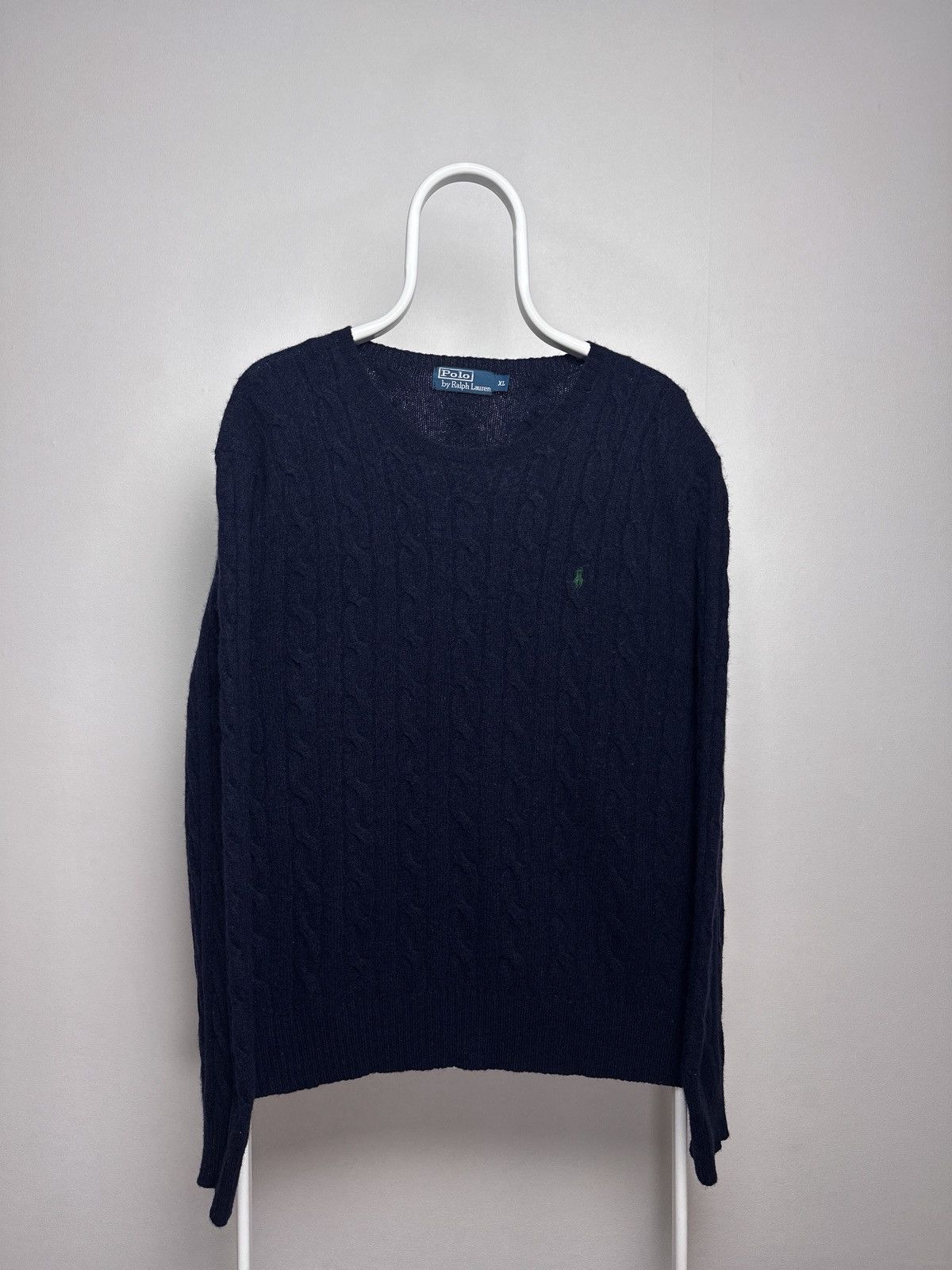 Polo Ralph Lauren Vintage Polo Ralph Lauren Sweater Cable Knit Size XL Size US XL / EU 56 / 4 - 1 Thumbnail