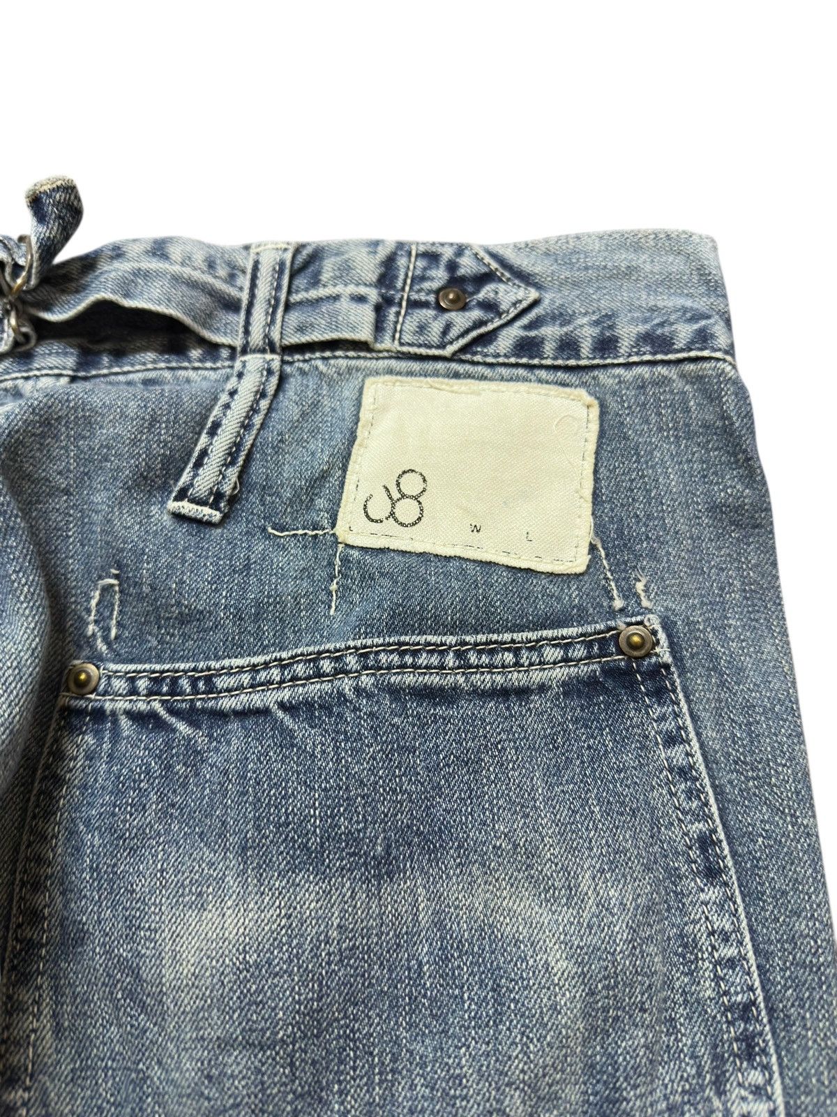 Johnbull Vintage Johbull Selvedge Carpenter Buckle Back Denim Size US 32 / EU 48 - 9 Thumbnail