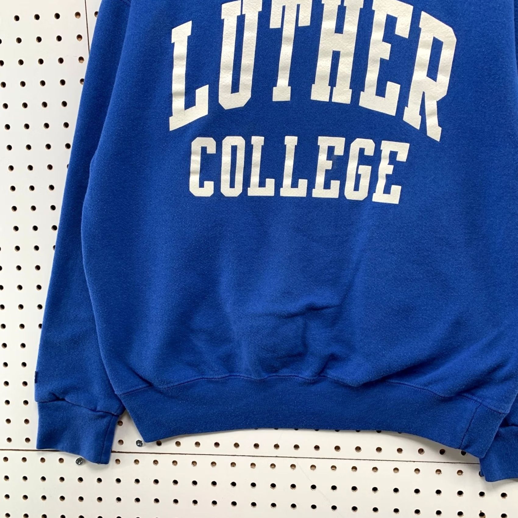 Jansport VINTAGE Jansport Luther College Sweatshirt Mens Large Blue Fleece Crewneck USA 90s School Graphic Print Size US L / EU 52-54 / 3 - 5 Thumbnail