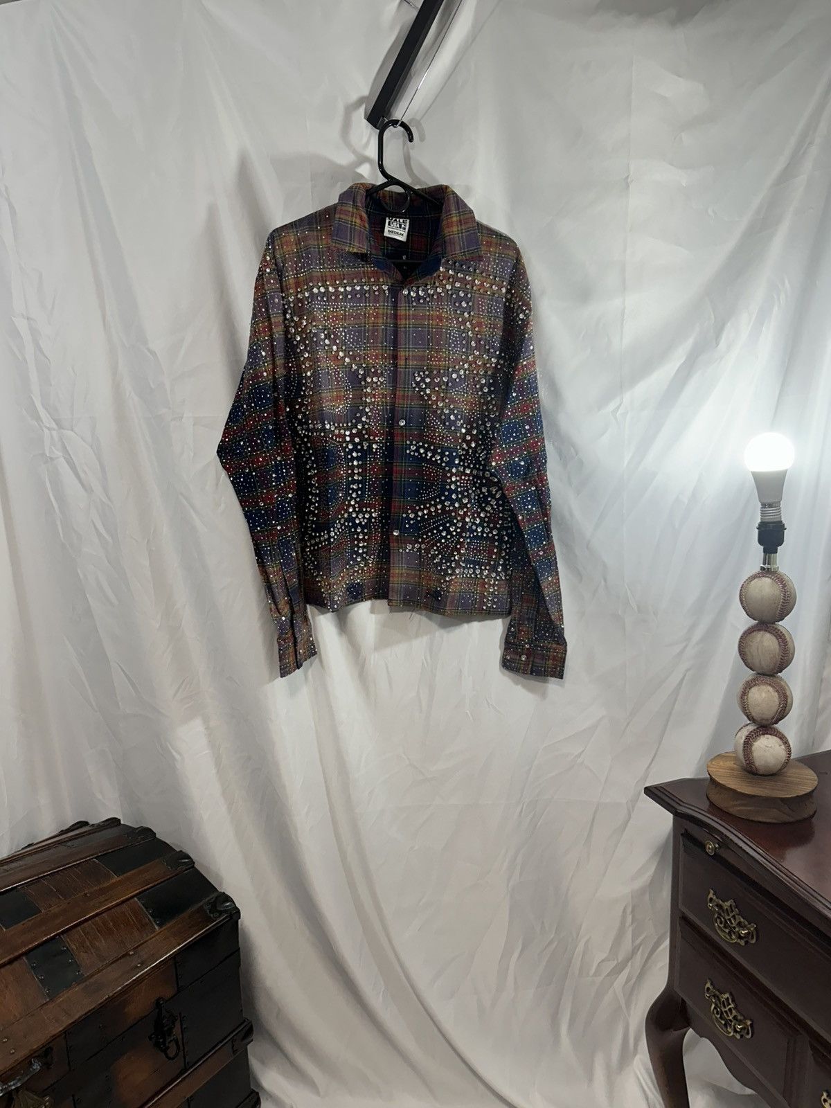 Vale Vale Crystals Flannel Size US XL / EU 56 / 4 - 1 Thumbnail