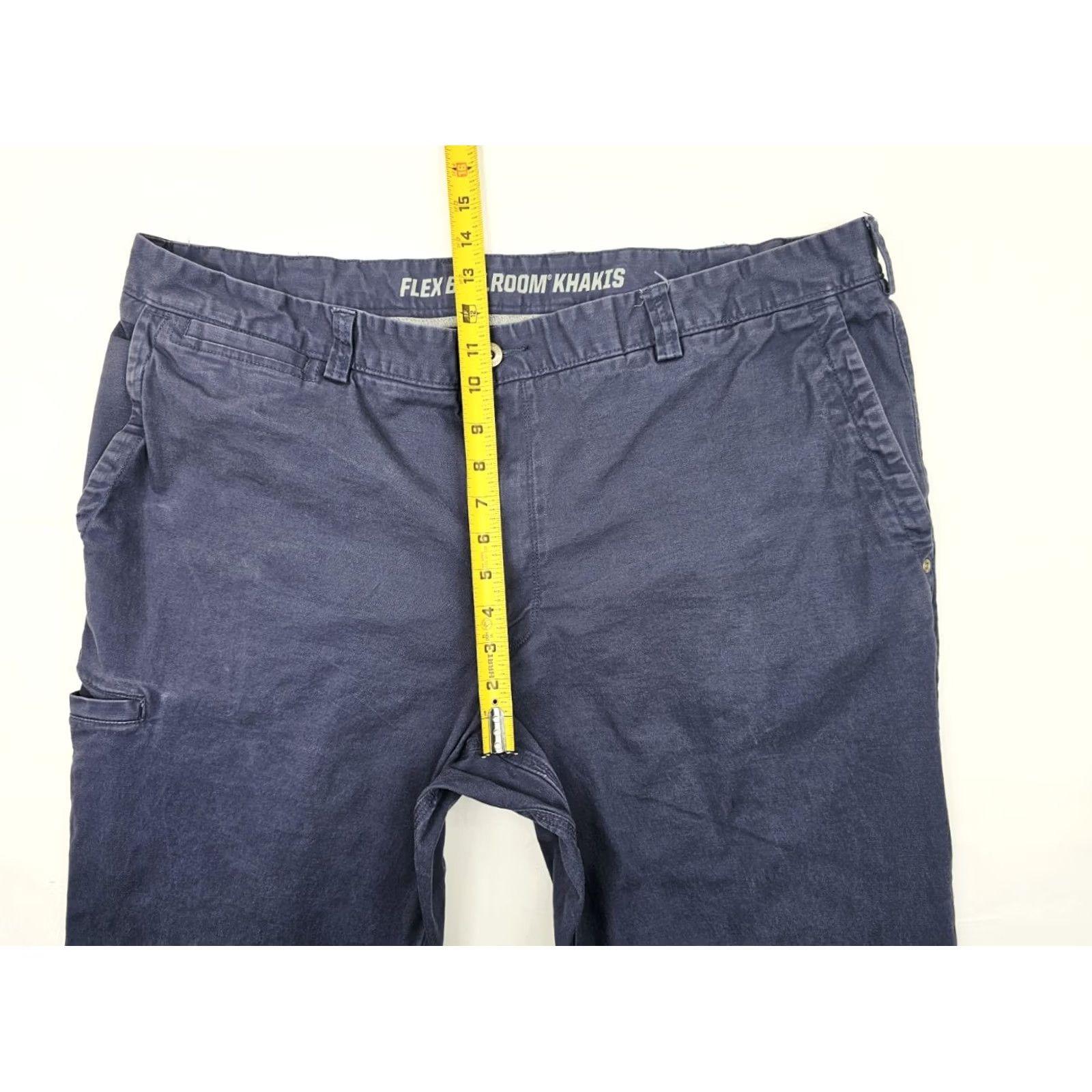Vintage Duluth Trading Flex Ballroom Khakis Navy Blue Trim Fit Pants Men 42x29 Casual Workwear Baggy? Size US 42 / EU 58 - 5 Thumbnail