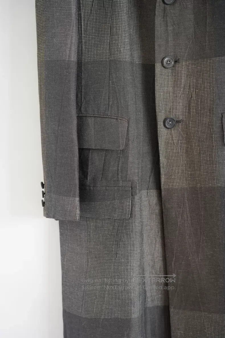 Yohji Yamamoto Yohji Yamamoto 20ss Plaid Patchwork Coat Size US M / EU 48-50 / 2 - 5 Thumbnail