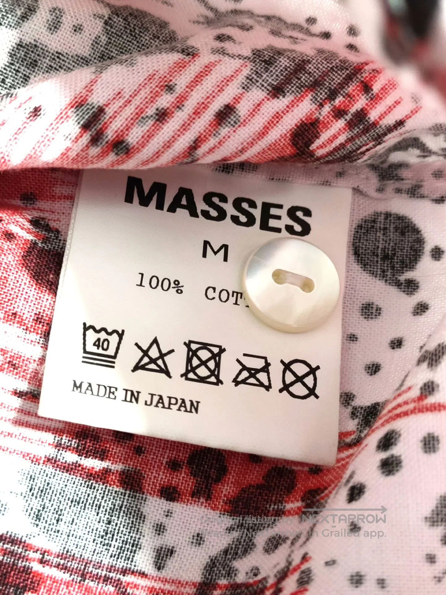 Other Kimura Takuya Same Style Masses Shirt. Size US M / EU 48-50 / 2 - 4 Thumbnail