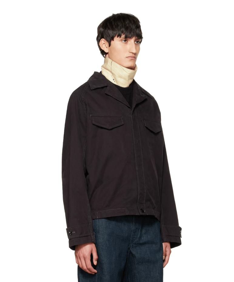 Lemaire Black Field Jacket - LEMAIRE Size US L / EU 52-54 / 3 - 3 Thumbnail