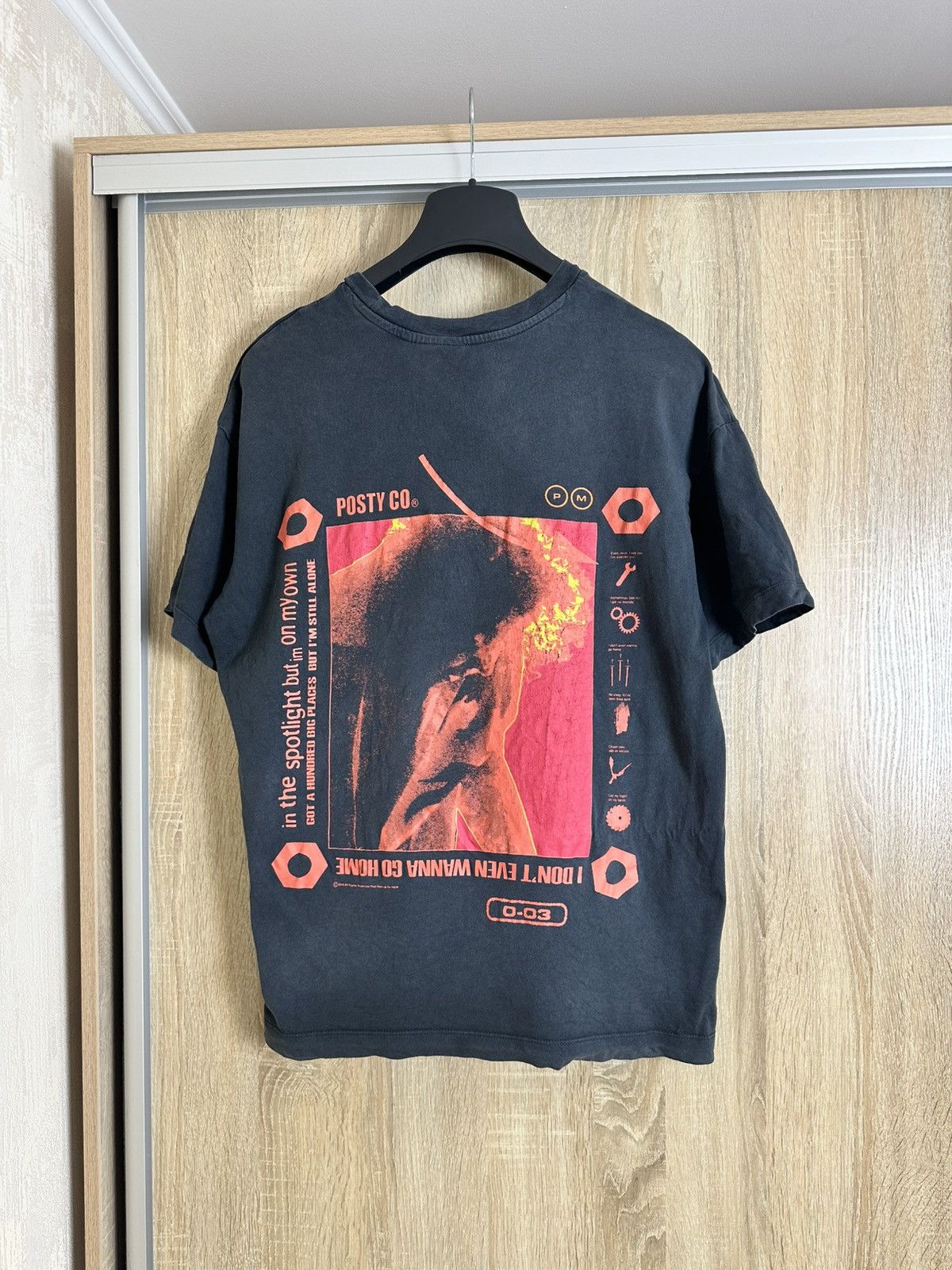 Band Tees 🔥 Post Malone H&M Divided Posty Co Tour Rap USA T Shirt Size US S / EU 44-46 / 1 - 1 Thumbnail