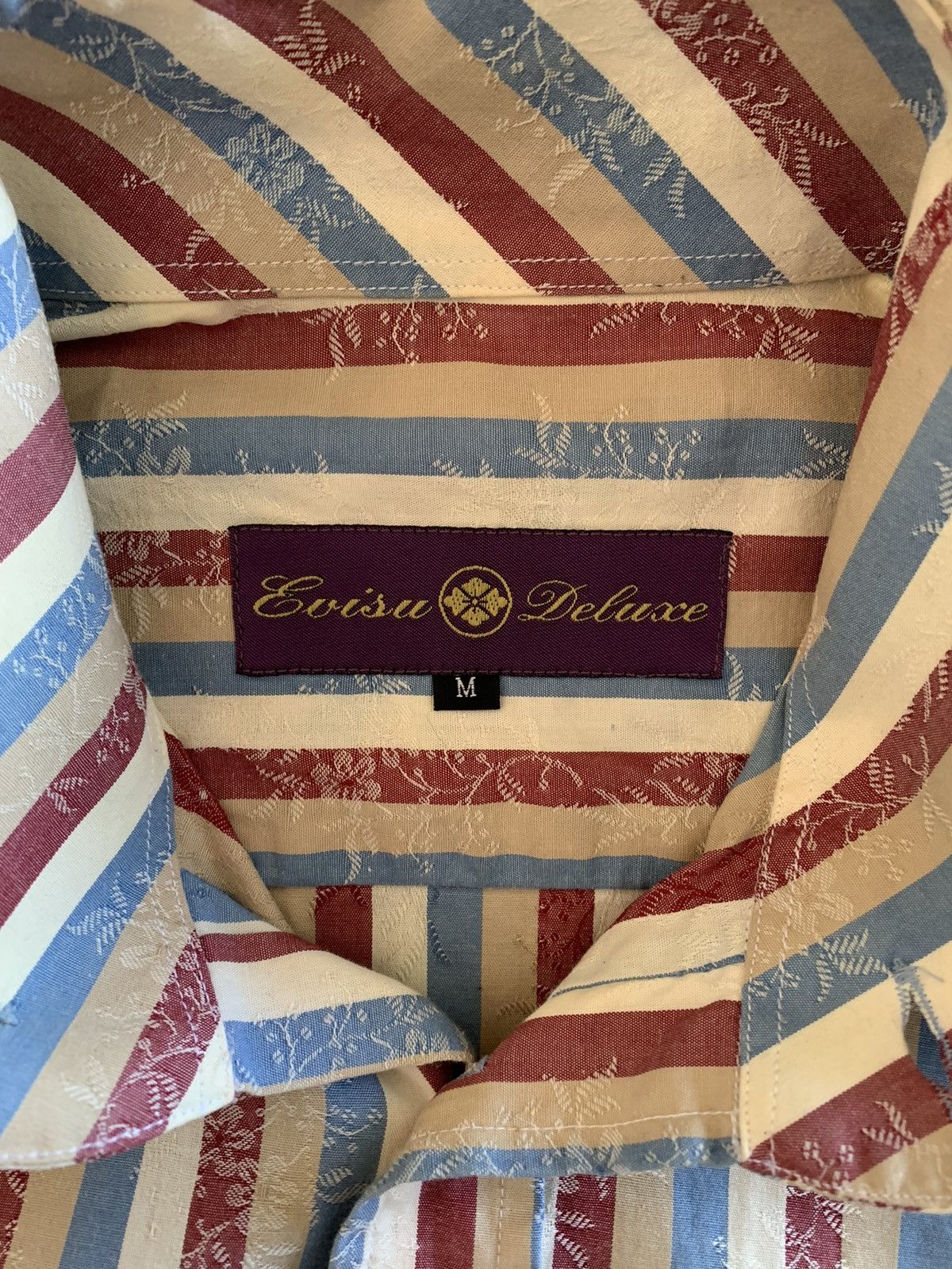 Evisu Evisu Delux stripped shirt Size US M / EU 48-50 / 2 - 9 Thumbnail