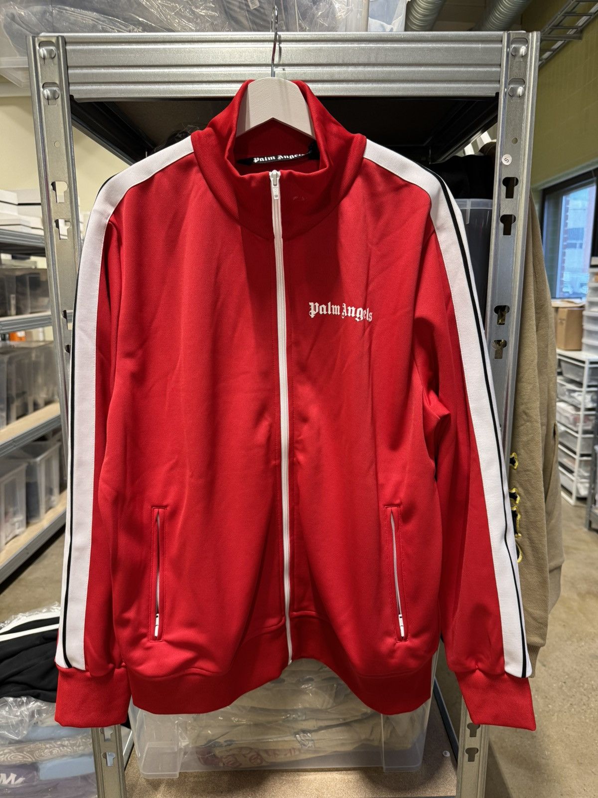Palm Angels Palm Angels Track Jacket NEW 700$ Size US XXL / EU 58 / 5 - 1 Thumbnail