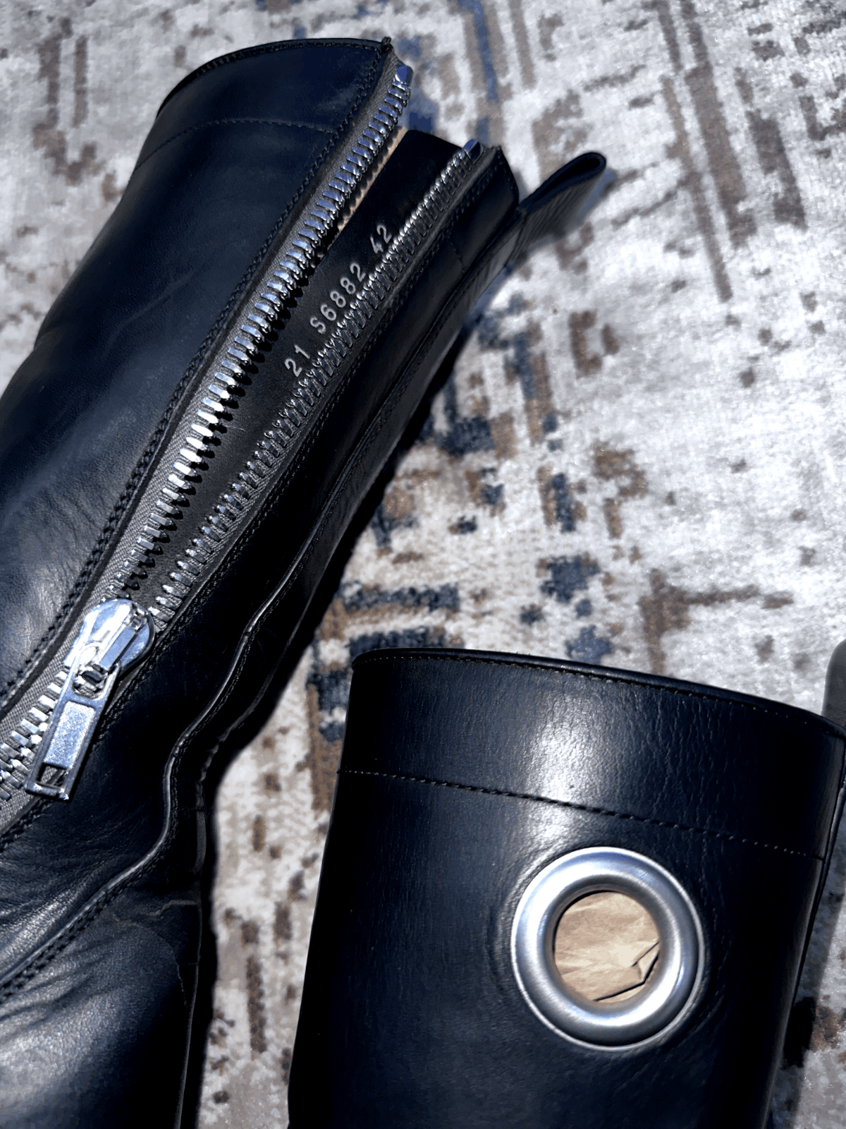 Rick Owens Rick Owens Bozo Creeper Boots (Eyelet Version) – Size 9 Size US 9 / EU 42 - 4 Thumbnail