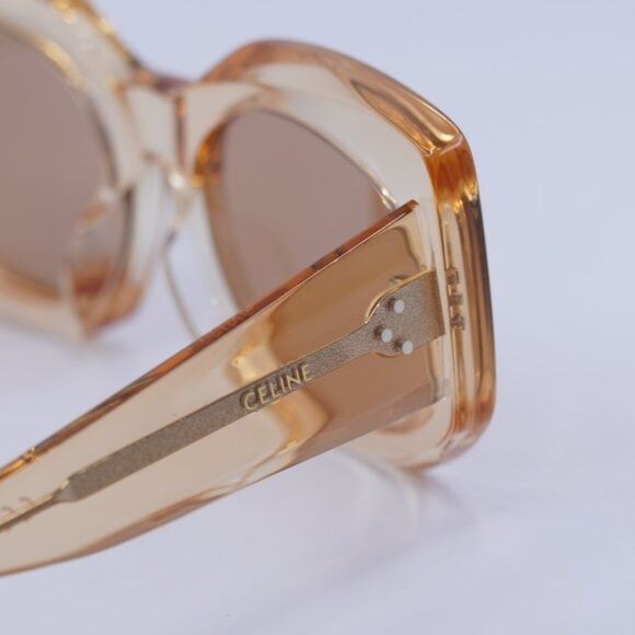 Celine 🕶️ New Celine CL40277F 42J Sunglasses - Transparent Orange Size ONE SIZE - 7 Thumbnail