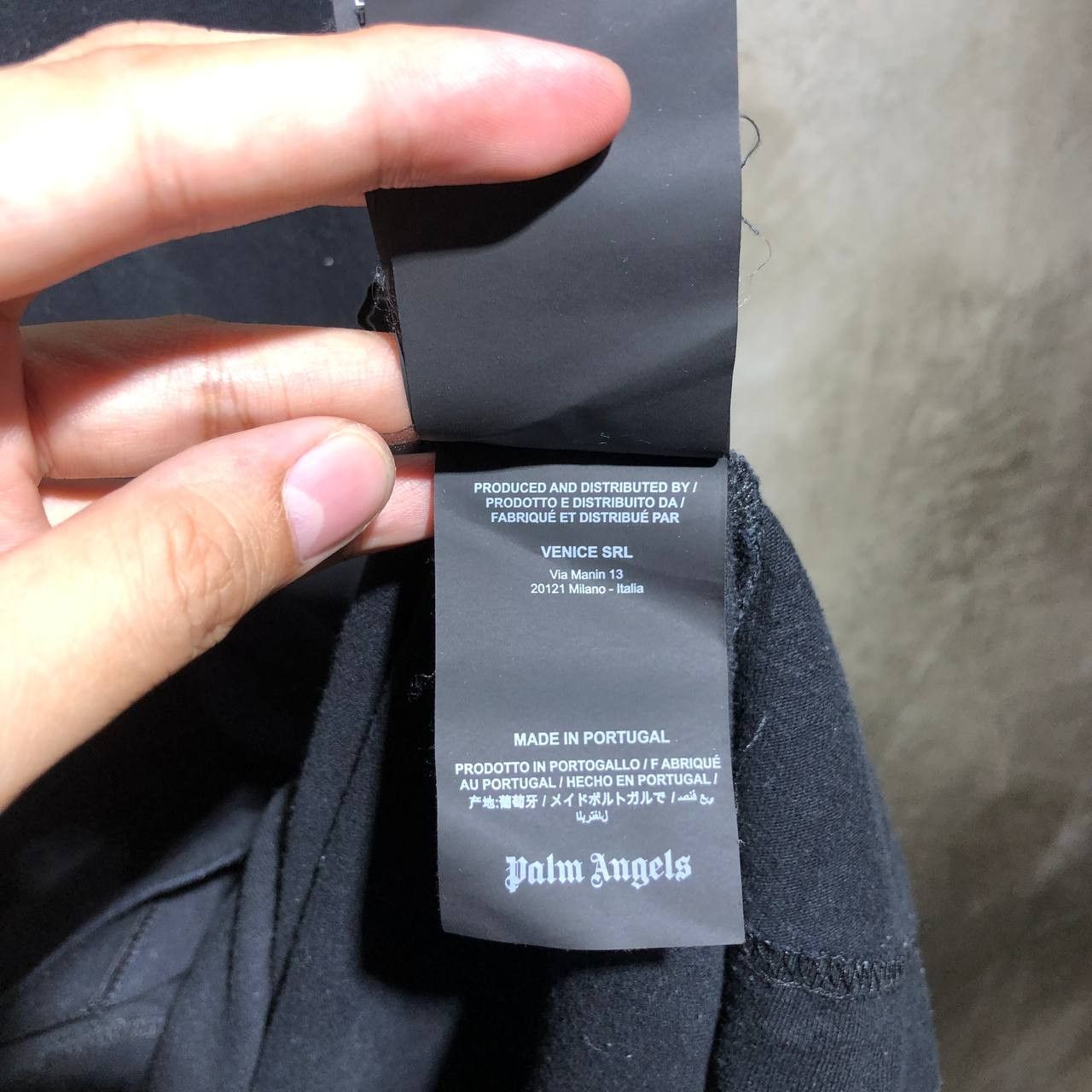 Palm Angels Palm Angels Hue Gothic Logo tee Size US L / EU 52-54 / 3 - 12 Thumbnail