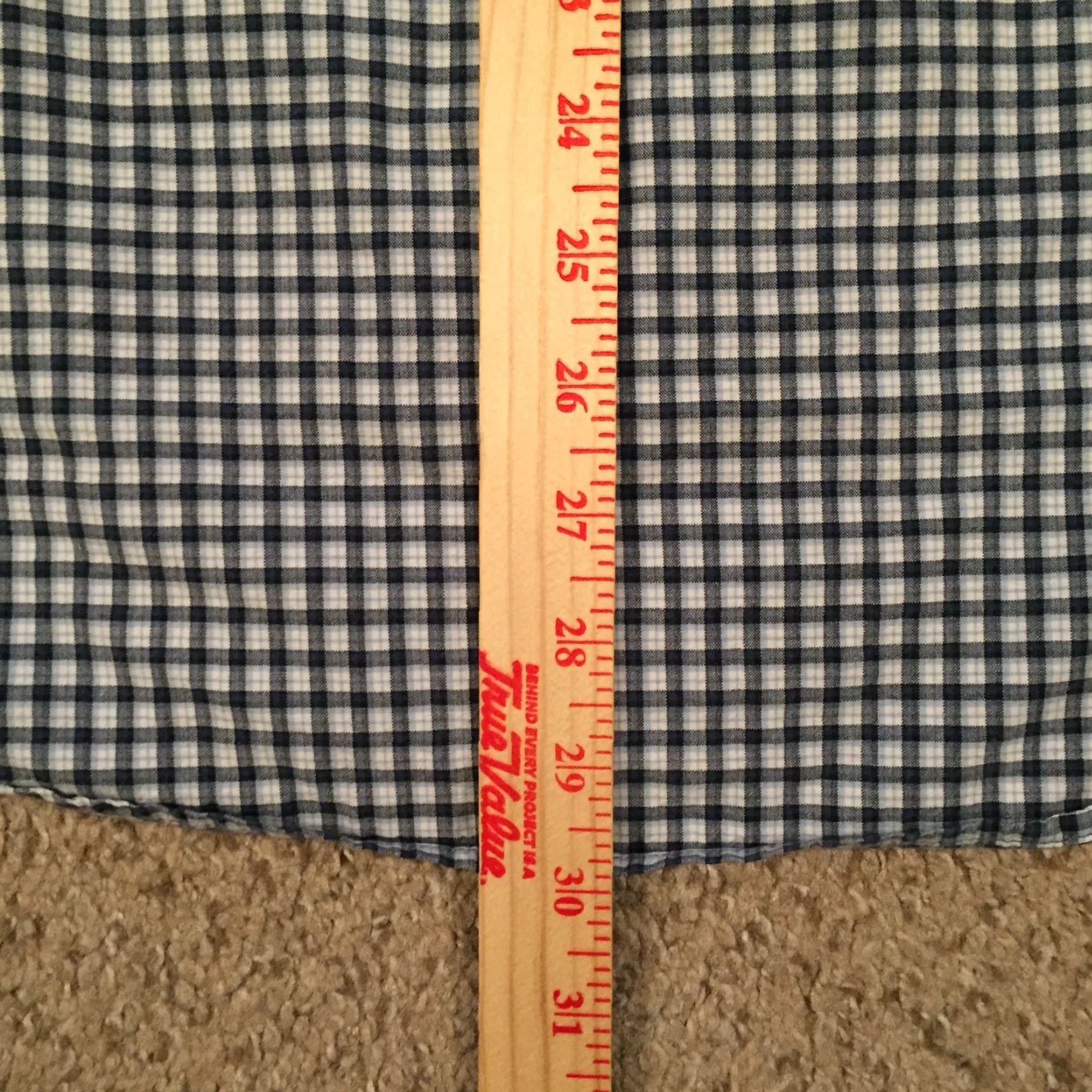 Old Navy Old Navy Mens Large Blue Check Shirt Long Sleeve Button-Up Size US L / EU 52-54 / 3 - 7 Thumbnail