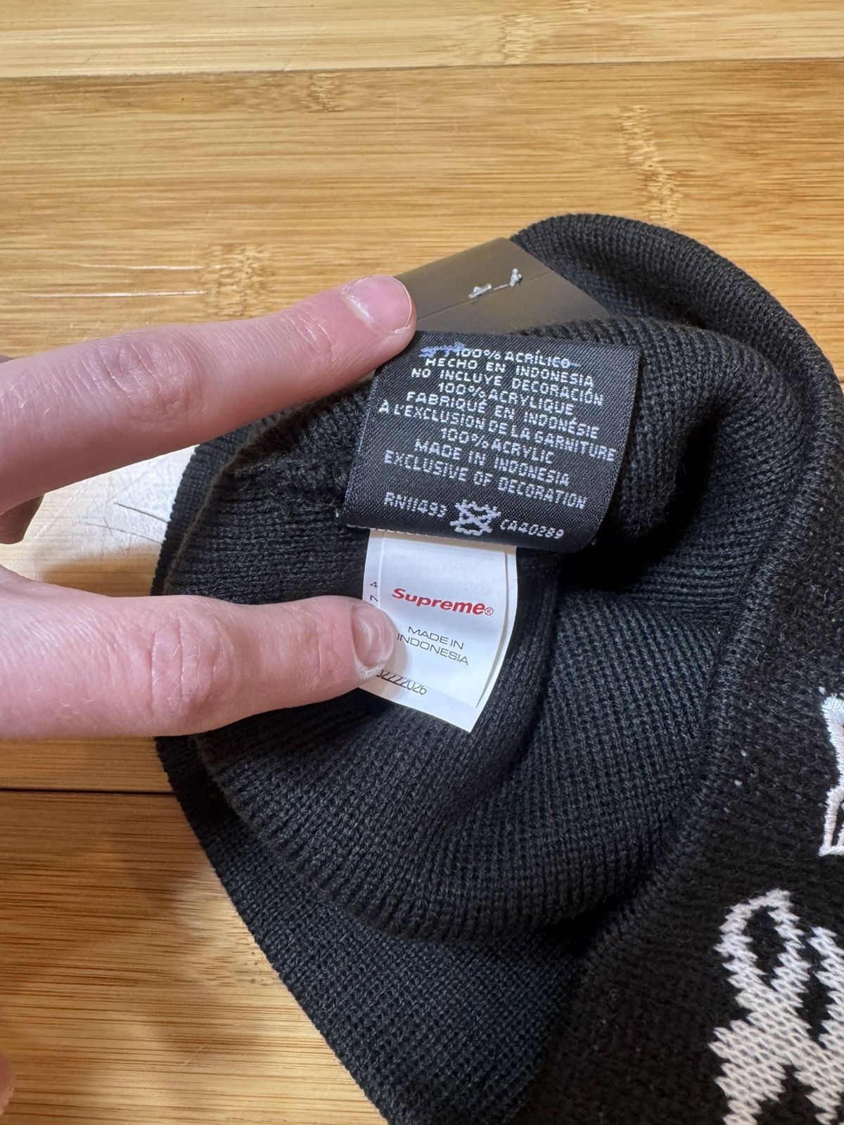 Supreme Supreme Ghostface Beanie Size ONE SIZE - 5 Thumbnail