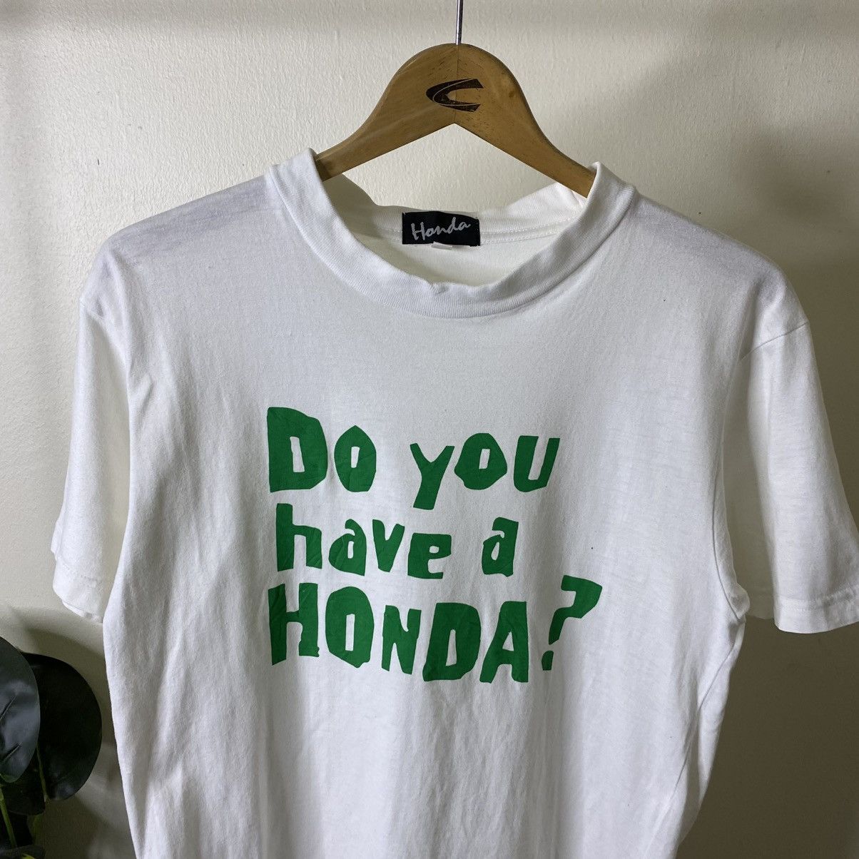 Honda Vintage 1990s Do You Have A Honda? T Shirt Size US M / EU 48-50 / 2 - 2 Thumbnail