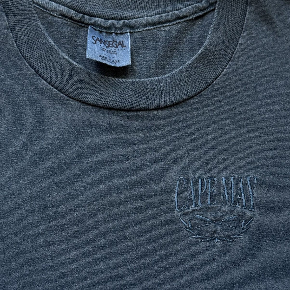 Vintage Vintage Sansegal Cape May Single Stitch T-Shirt Made in USA Size US L / EU 52-54 / 3 - 10 Thumbnail