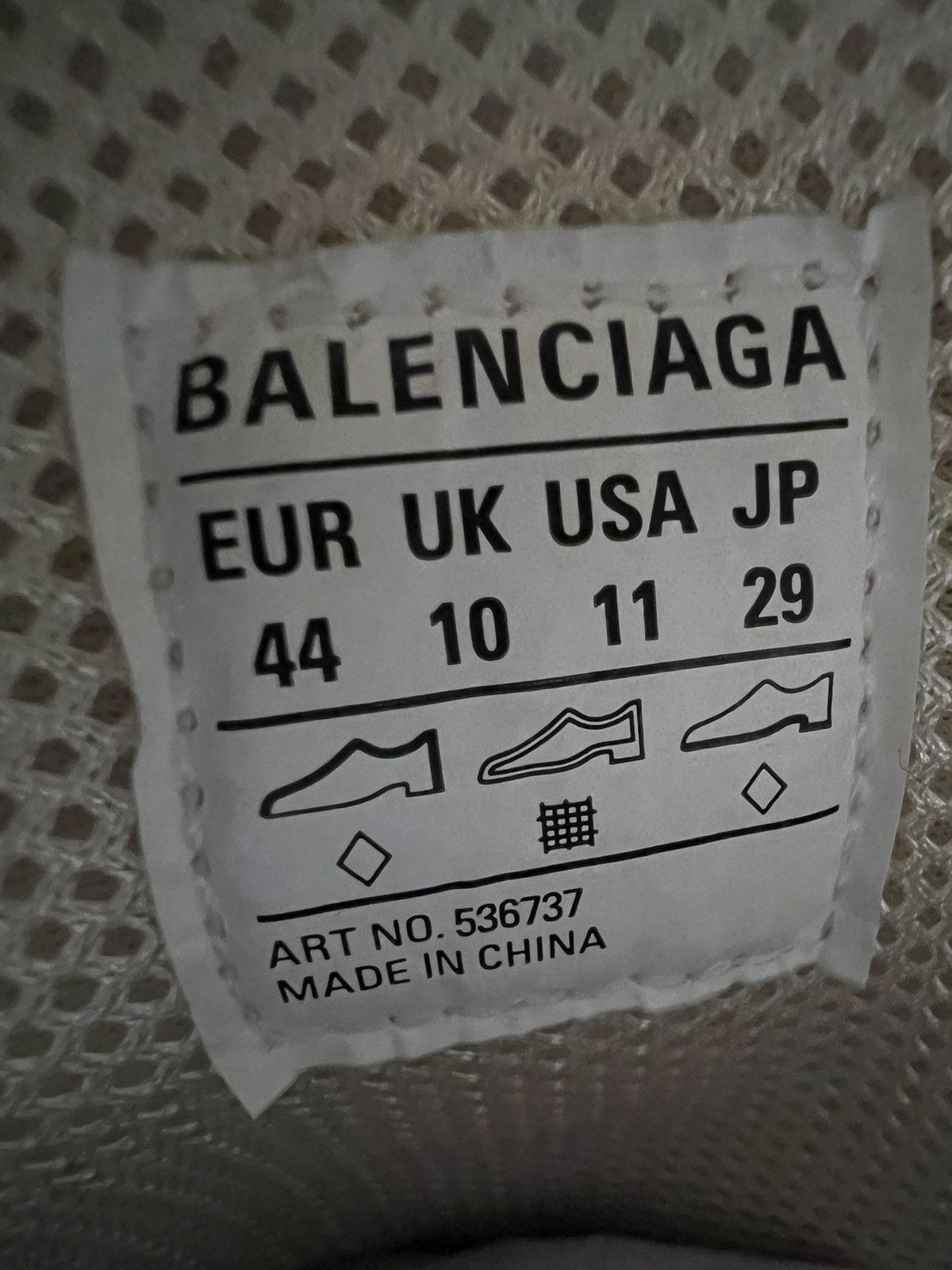 Balenciaga Balenciaga DIY Triple S Discontinued Size US 11 / EU 44 - 7 Thumbnail