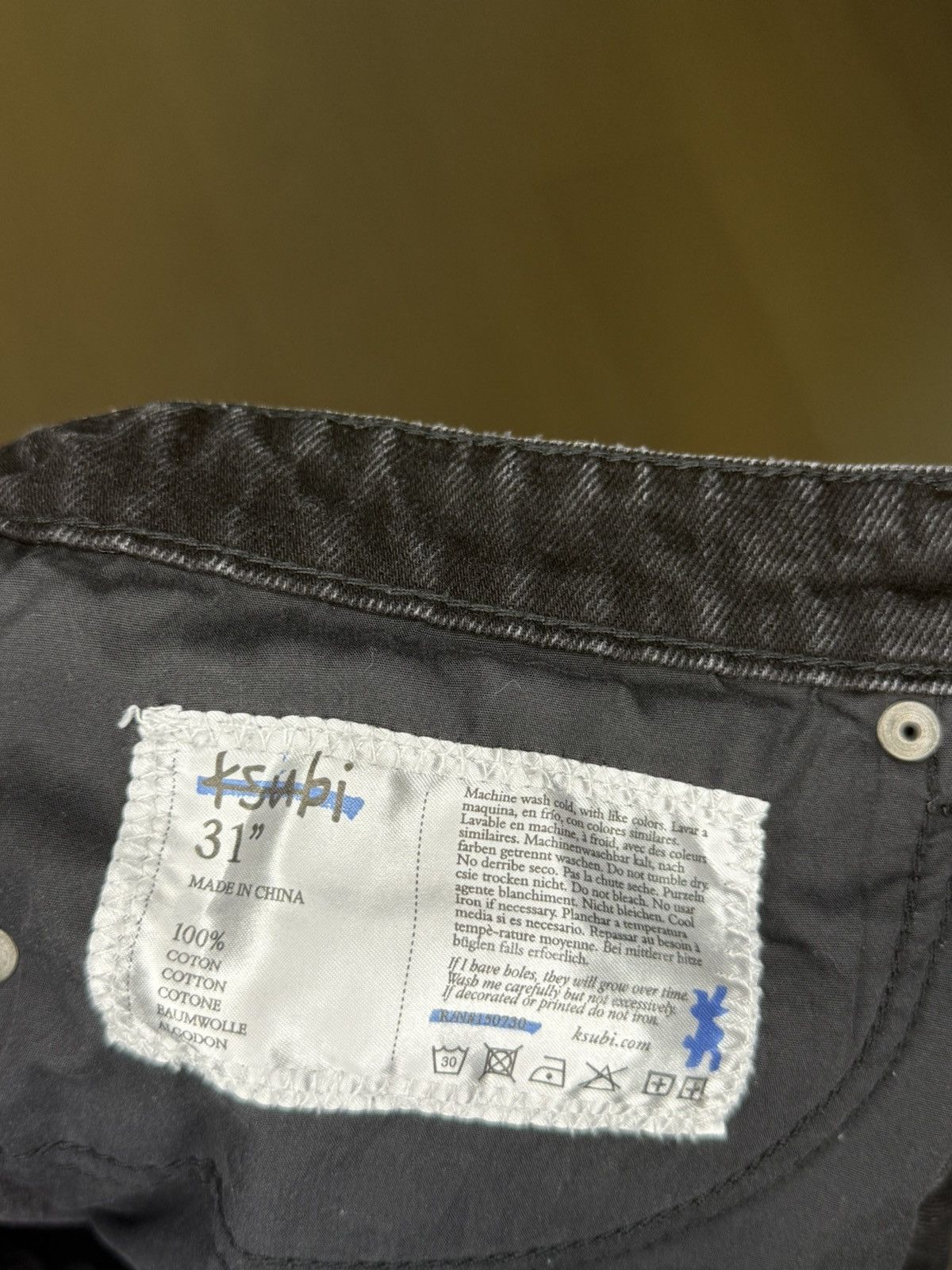 Ksubi Ksubi • Bullet Sonic • Relaxed-Fit Jeans/Denim Size US 31 - 4 Thumbnail