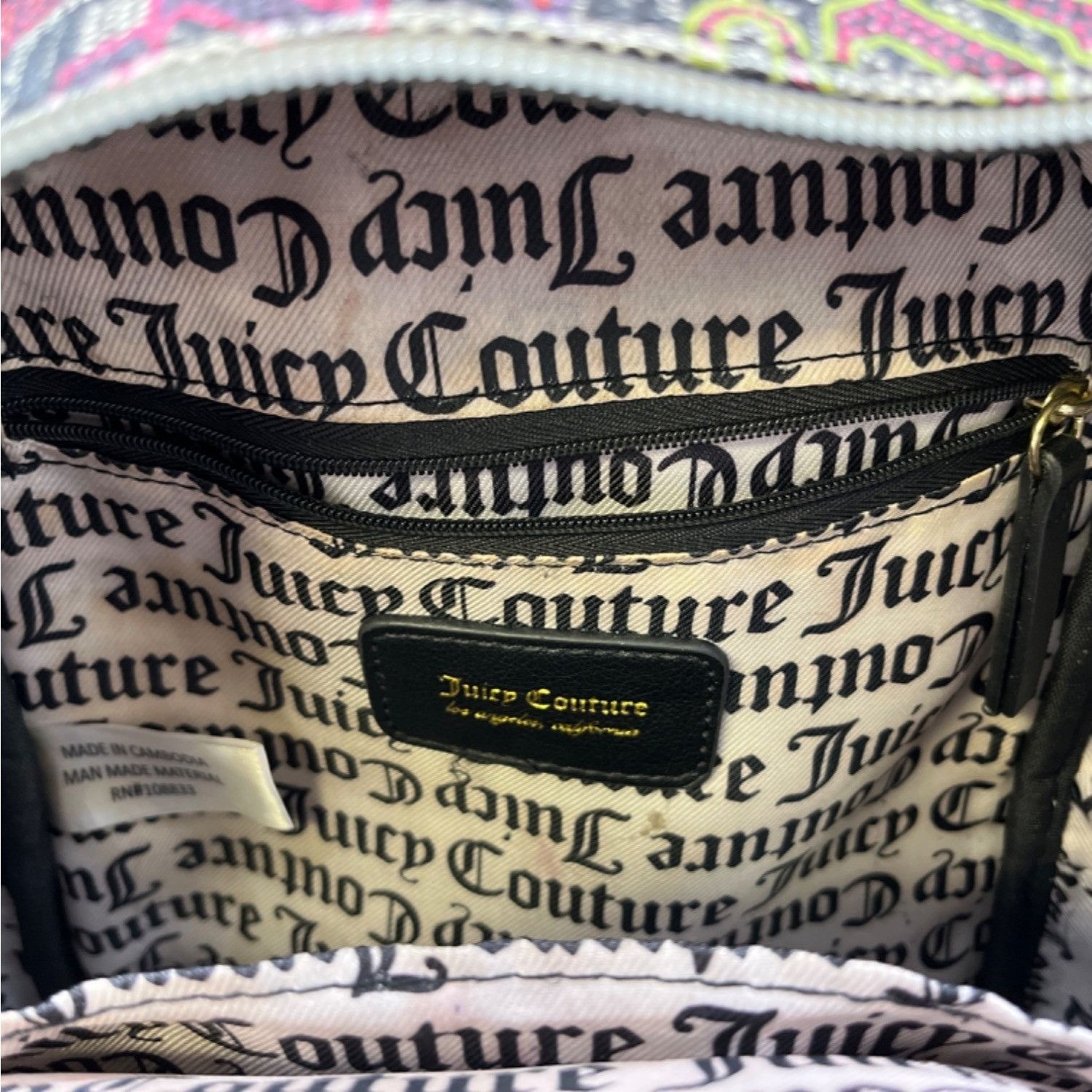 Juicy Couture Juicy Couture Women's Multicolor Bag/Backpack SKU 4772 Size ONE SIZE - 8 Thumbnail