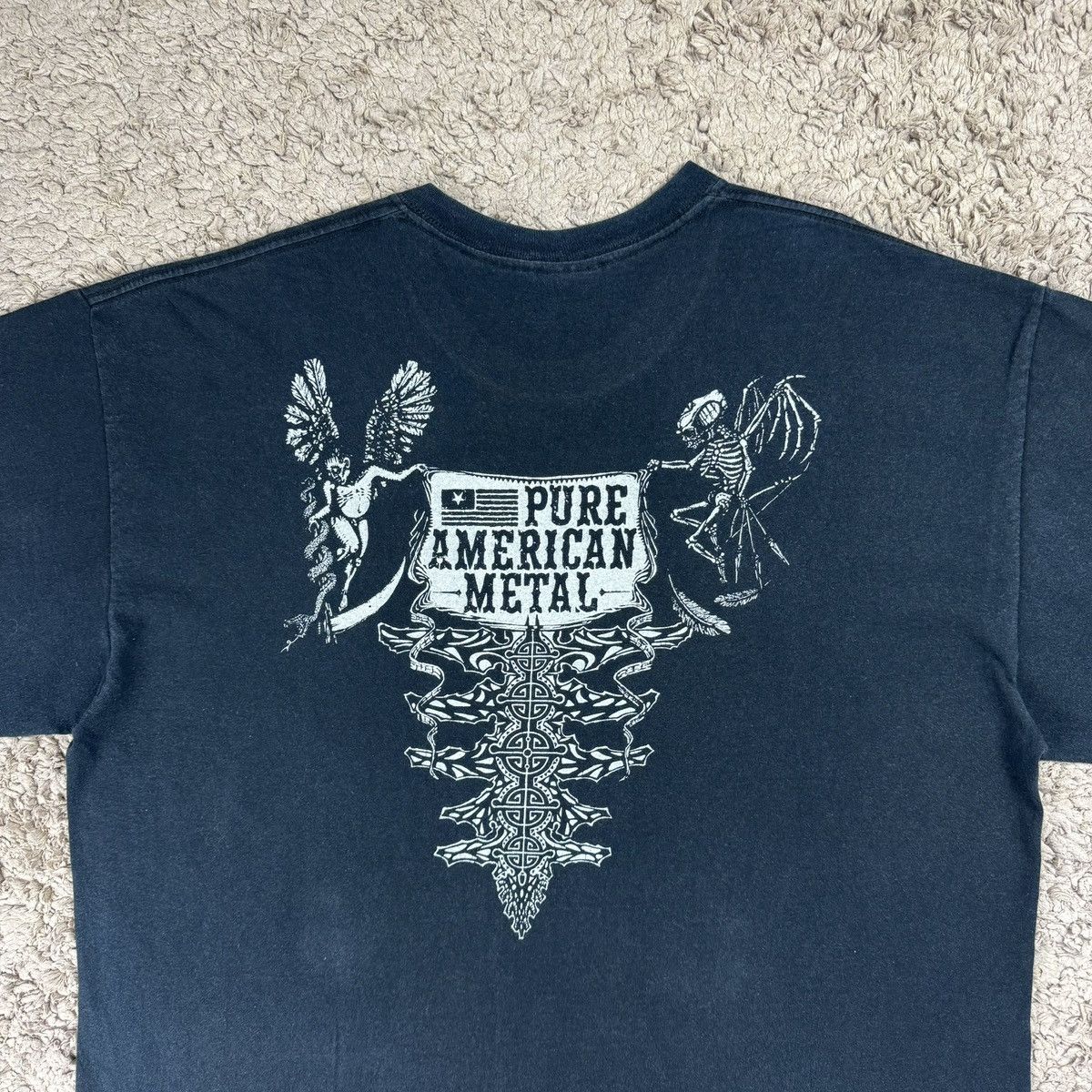 Band Tees Vintage American Heavy Metal Band Lamb of God T-shirt Size US XL / EU 56 / 4 - 5 Thumbnail