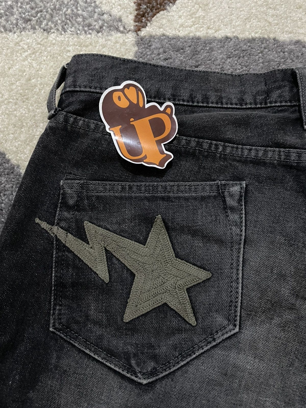Bape Bape Bapesta Embroidered Short Denim Size 30" / US 8 / IT 44 - 4 Thumbnail