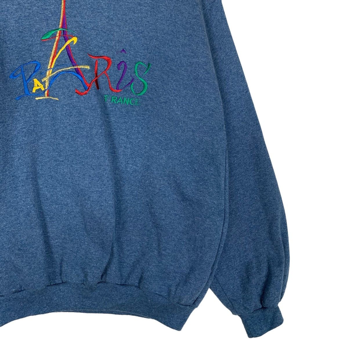 Vacation EURO SOUVENIR Eiffel Tower Paris Sweatshirt #0503-C23 Size US M / EU 48-50 / 2 - 4 Thumbnail