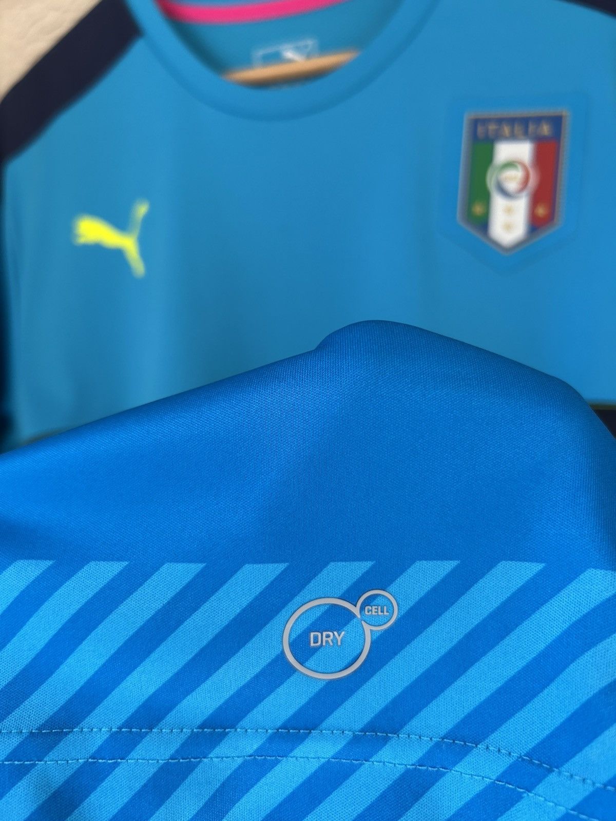 Puma × Vintage Puma Italy 2016 National Team Training Jersey Size US XL / EU 56 / 4 - 6 Thumbnail