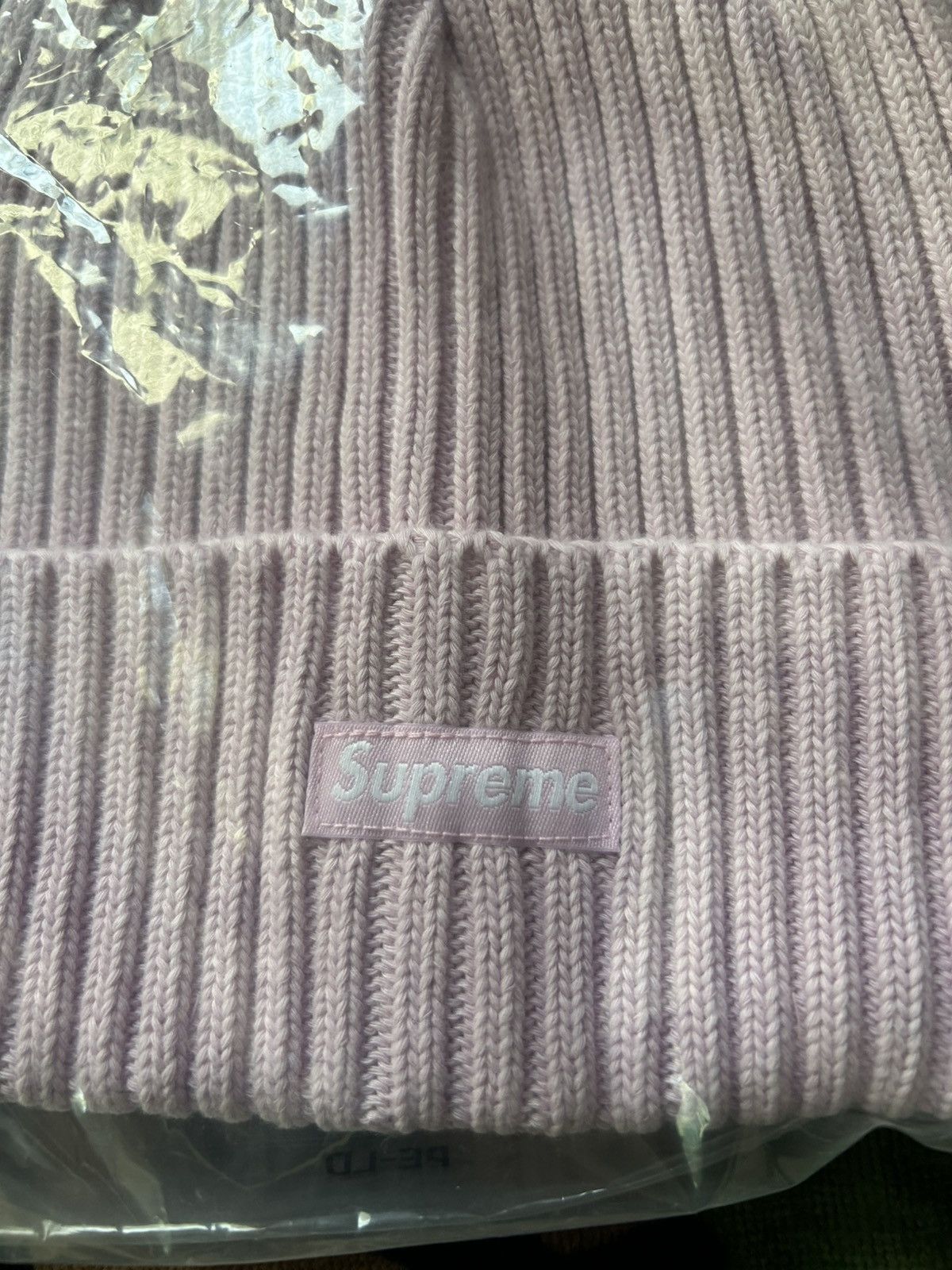 Supreme Supreme Overdyed Beanie Light Pink SS26 Size ONE SIZE - 3 Thumbnail