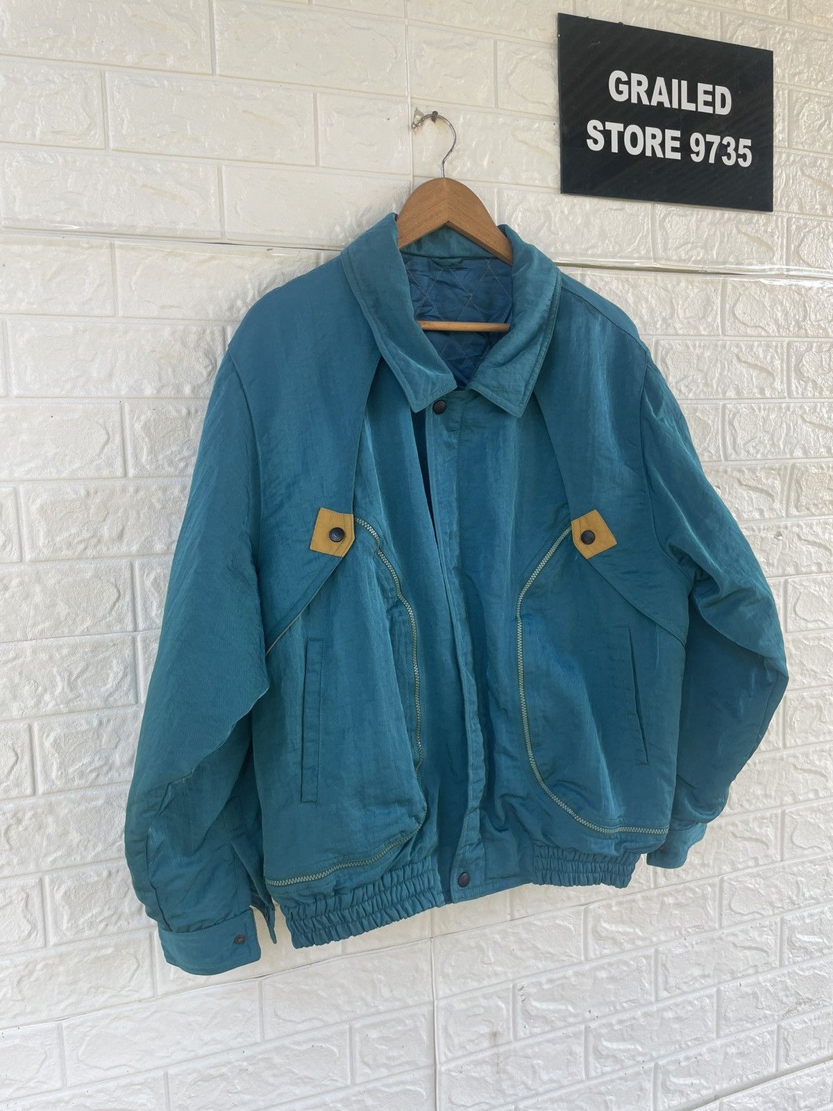 Japanese Brand × Vintage Vintage 80’s 90’s Winbreaker Jacket Size US XL / EU 56 / 4 - 3 Thumbnail
