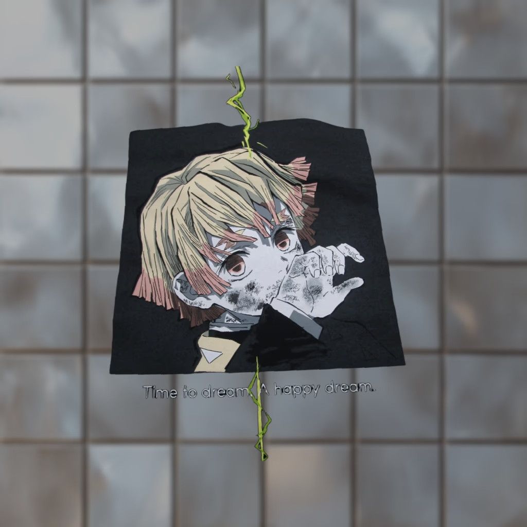 Uniqlo Uniqlo UT Demon Slayer Shirt Mens Large Black Time To Dream Anime Graphic Tee Size US L / EU 52-54 / 3 - 1 Thumbnail