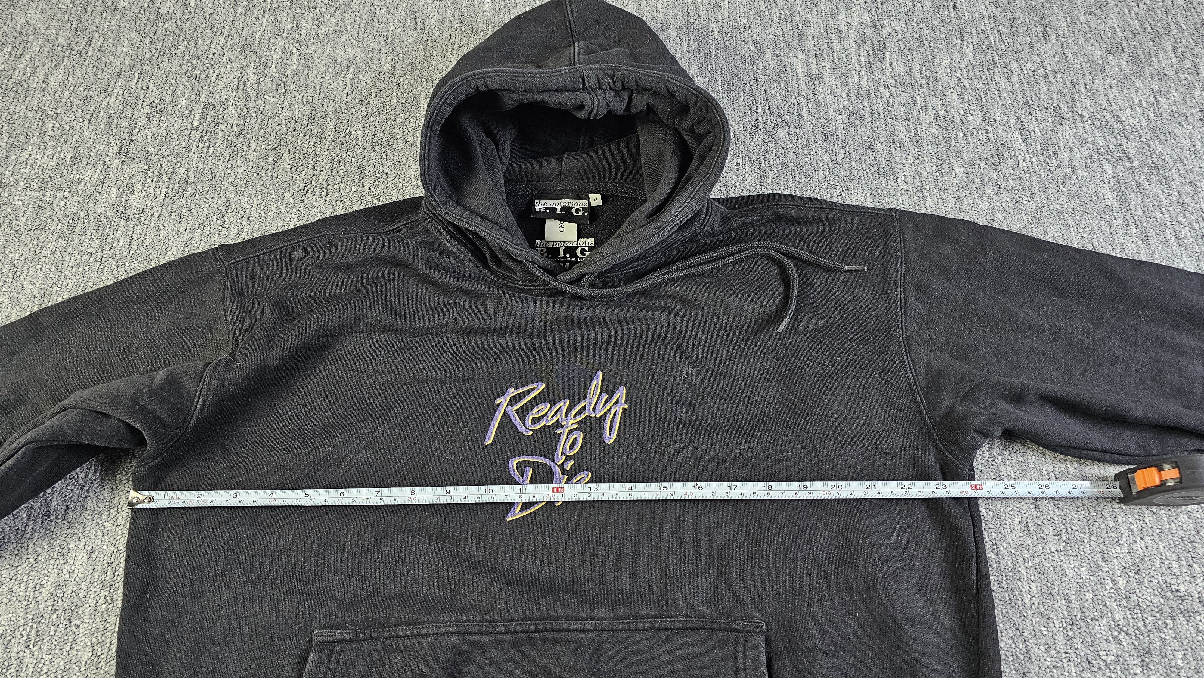 JUNKARD COMPANY Notorious B.I.G. Hoodie Ready To Die Album M Biggie Smalls Size US M / EU 48-50 / 2 - 14 Thumbnail
