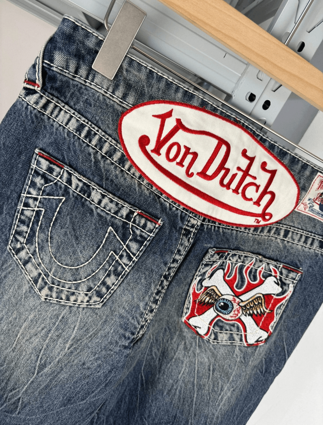 True Religion True religion x Von Dutch denim jeans Size US 34 / EU 50 - 3 Thumbnail