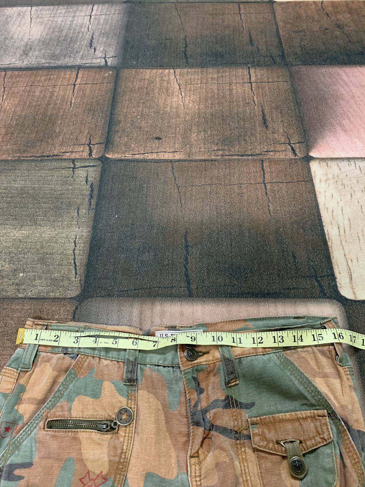 If Six Was Nine SICK FLARE cargo multipocket bondage army pant GOA style Size 31" - 20 Thumbnail