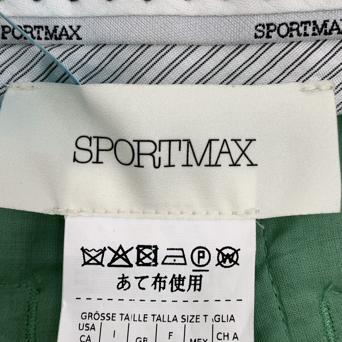Sportmax Grade A J15875 Sportmax Green Wool Casual Suit Pants K26WX Size 25" / US 0 / IT 36 - 5 Thumbnail