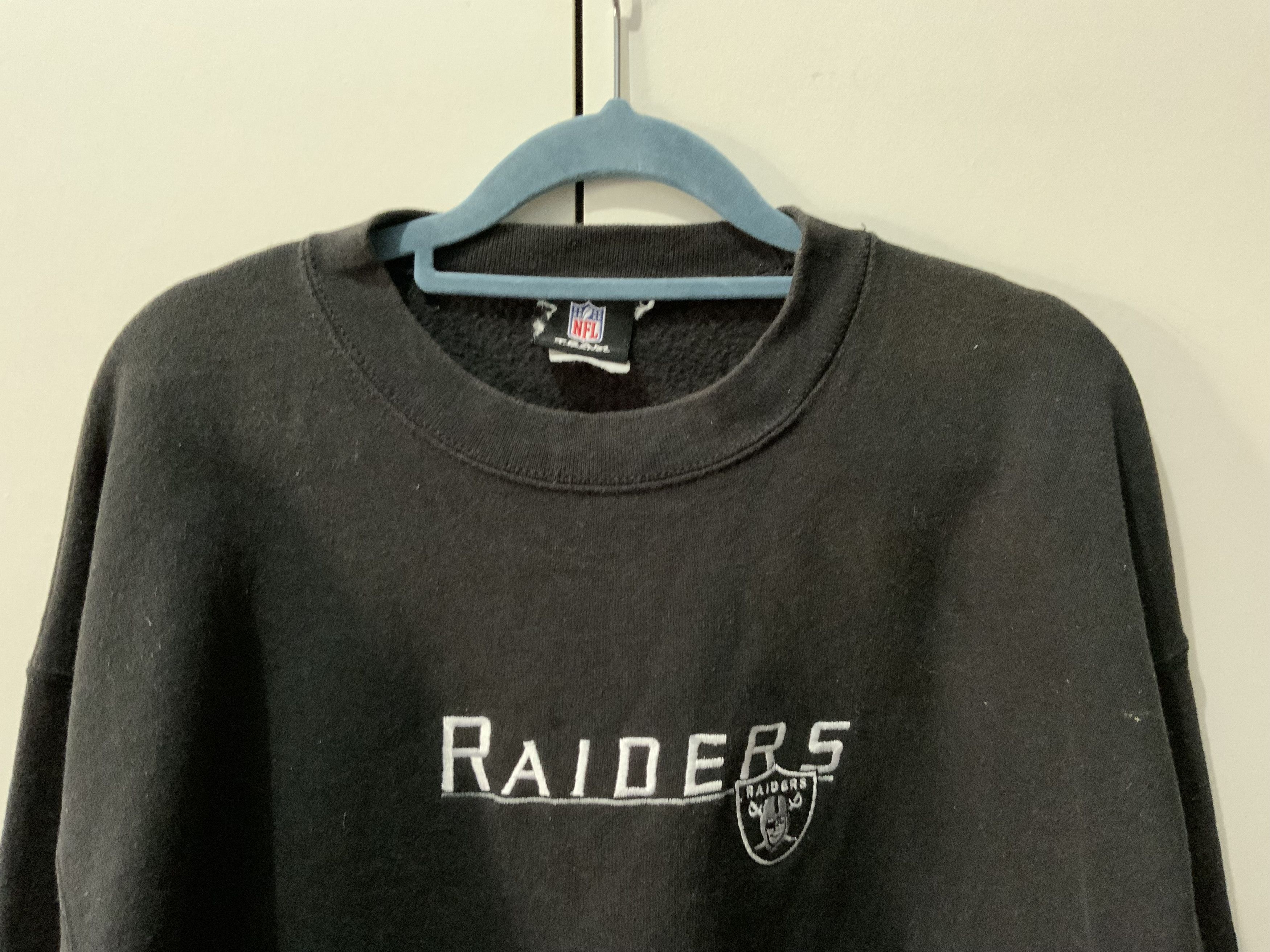 NFL Raiders NF Team Apparel Black Sweathsirt Size US M / EU 48-50 / 2 - 3 Thumbnail