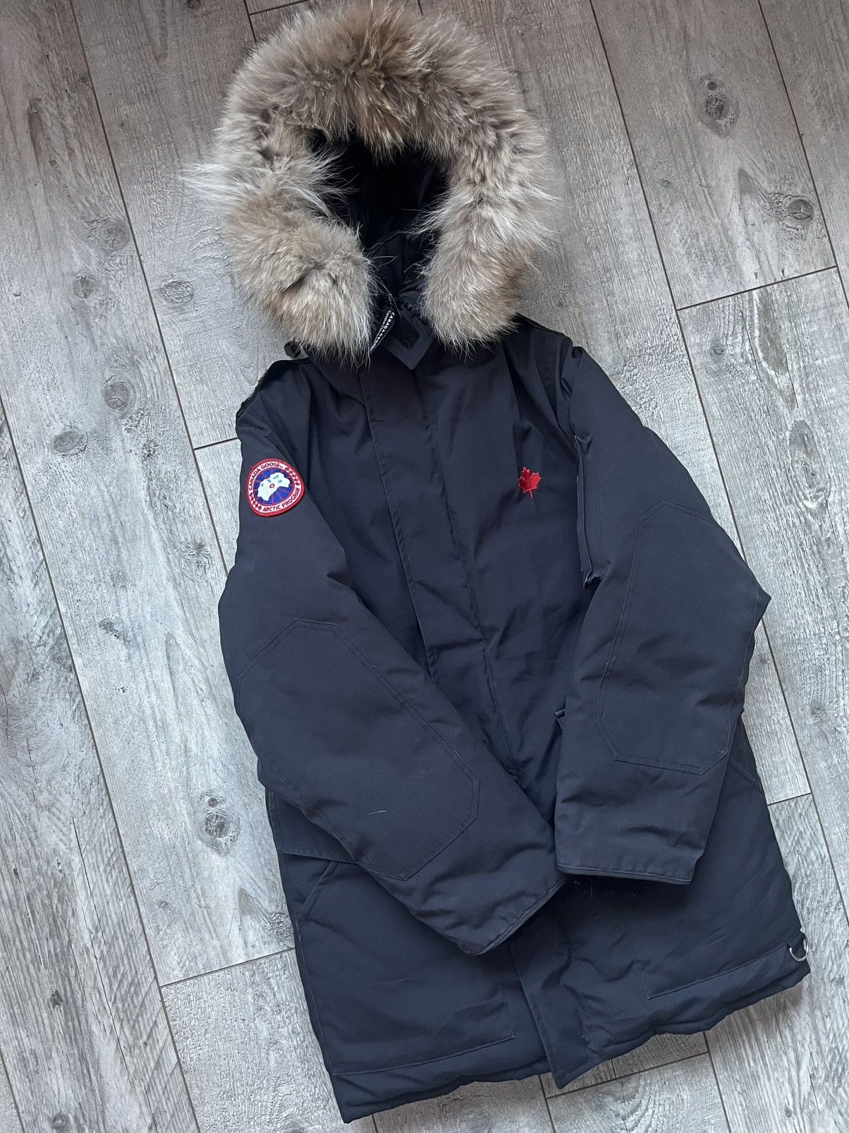 Canada Goose Canada Goose Navy Heli Arctic Parka XS/S Genuine Vintage Size US XS / EU 42 / 0 - 1 Thumbnail