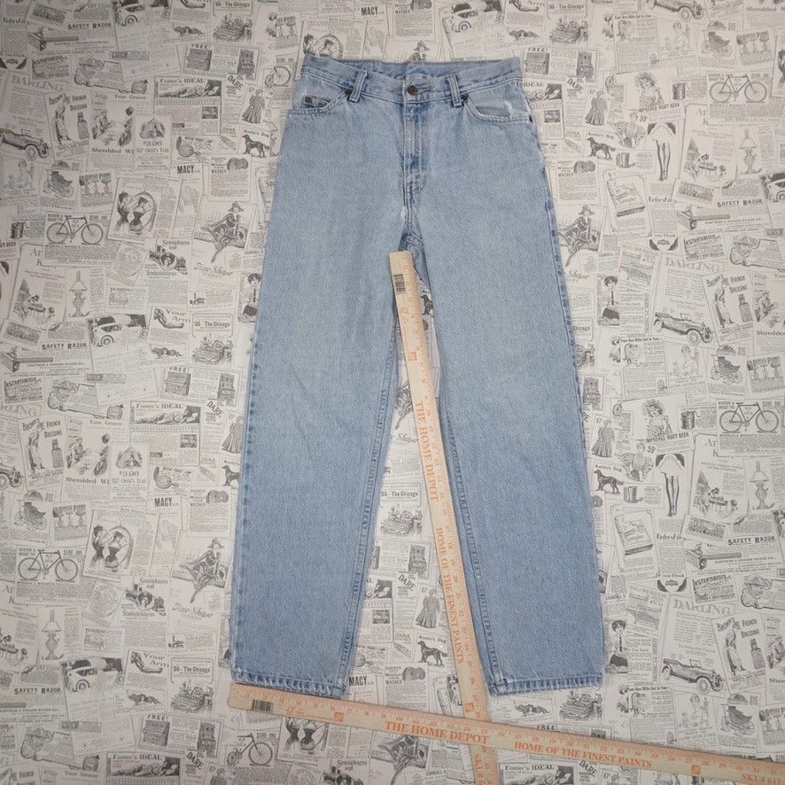 Vintage 29x30 - Vintage Y2K Britannia 2000s jeans faded denim pants Size US 29 - 4 Thumbnail