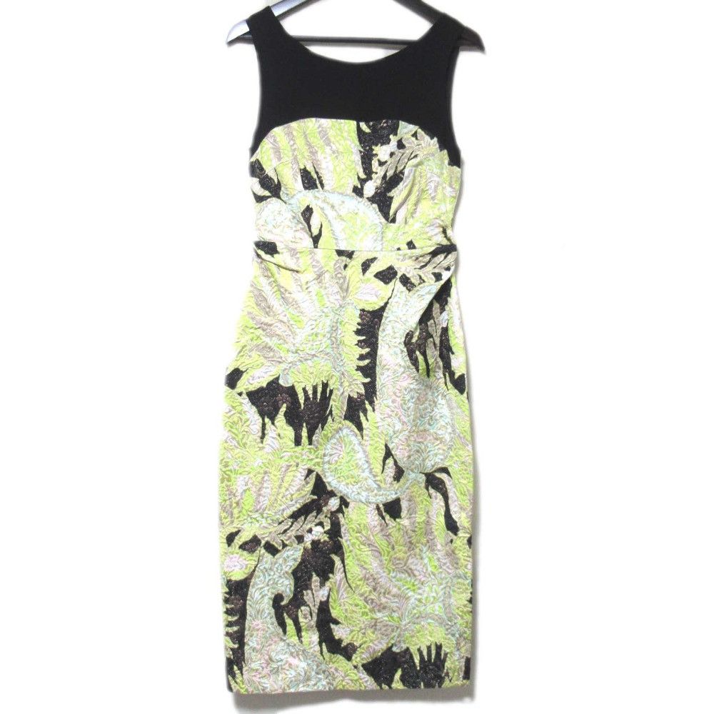 Dries Van Noten Dries Van Noten Dries Van Noten Flower Jacquard Sleeveless Dress Textile Dresses DUTY FREE for USA Size ONE SIZE - 1 Thumbnail