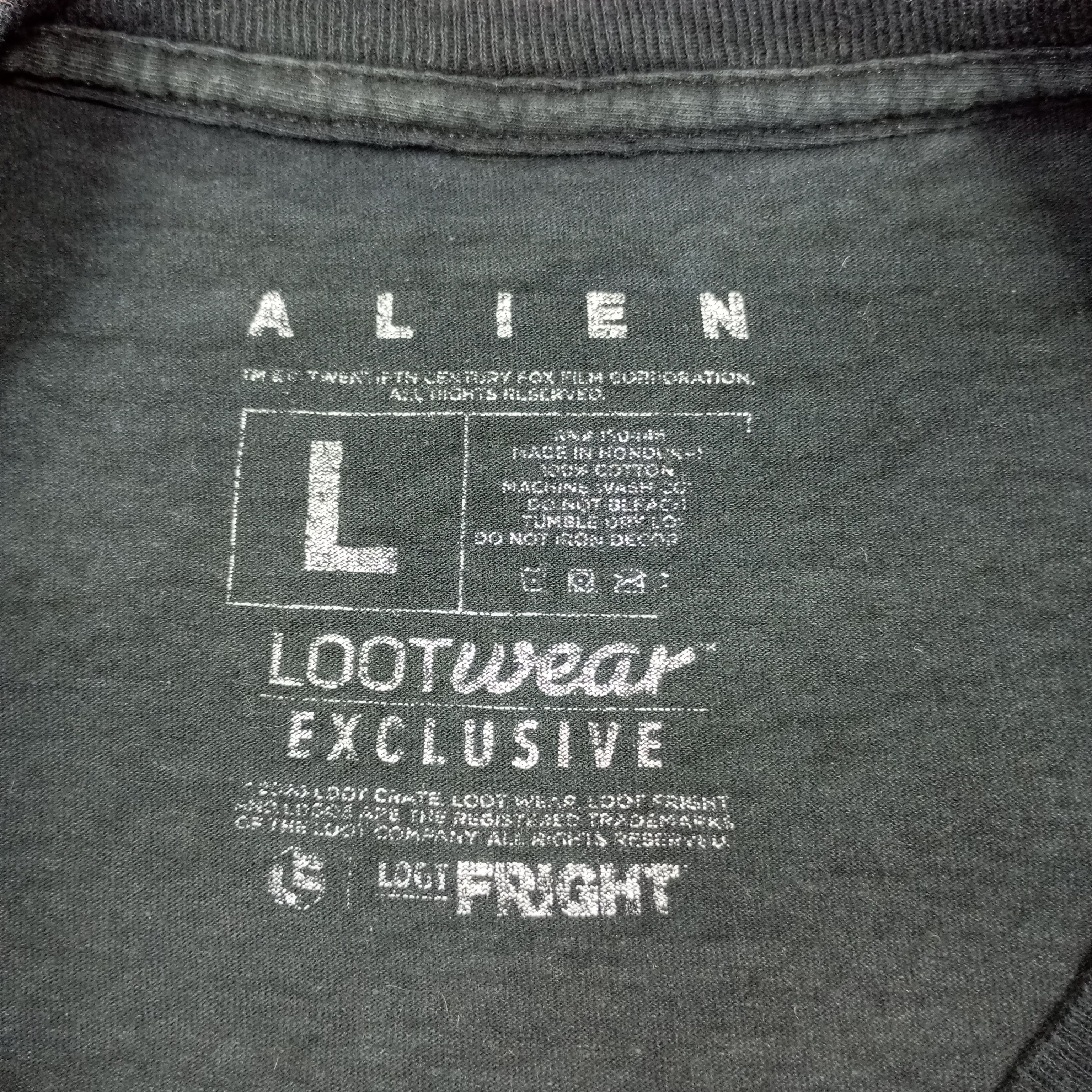 Vintage Alien Streetwear Syle Tshirt Size L / US 10 / IT 46 - 7 Thumbnail