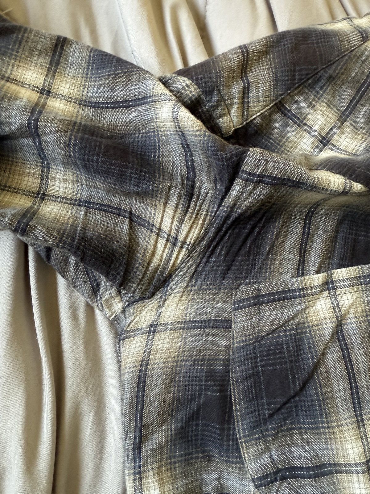 Vintage Sun Faded Native Print Western Flannel Shirt Size US M / EU 48-50 / 2 - 3 Thumbnail