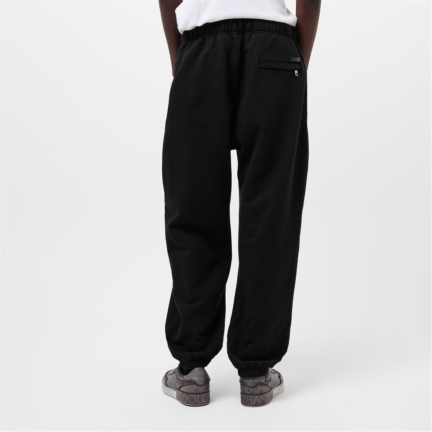 Dolce & Gabbana o1g2r1mq0426 Open Hem Fleece Relaxed Sweatpants & Joggers Size US 30 / EU 46 - 4 Thumbnail