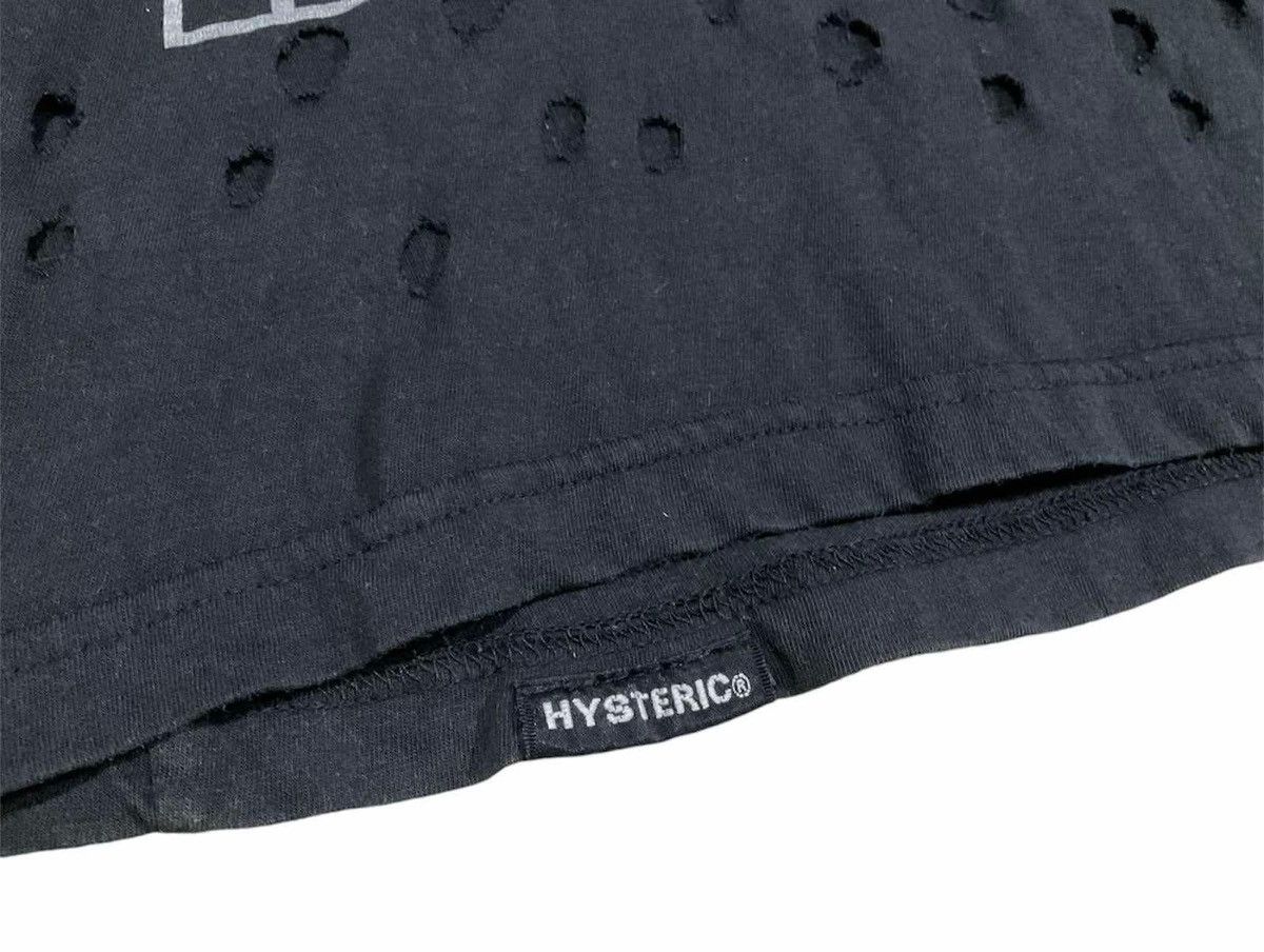 Hysteric Glamour × Japanese Brand × Seditionaries 🔥Y2K Vinagge Hysteric Glamour Shirt Bullet Hole Distressed Size US XS / EU 42 / 0 - 8 Thumbnail
