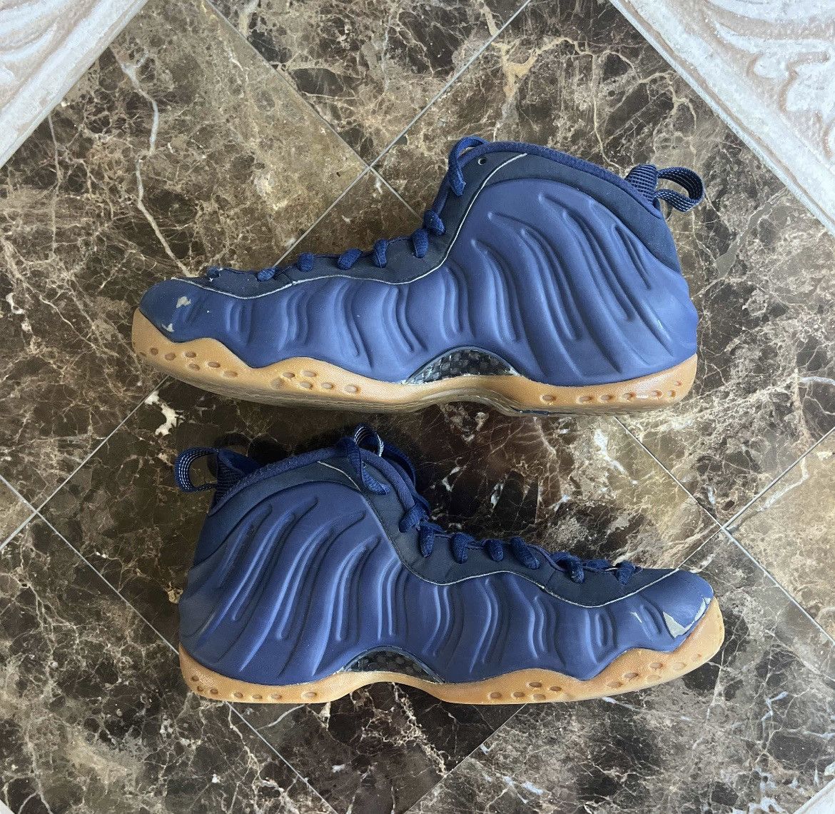 Nike Air Foamposite One “Midnight Navy” size 10 Size US 10 / EU 43 - 3 Thumbnail