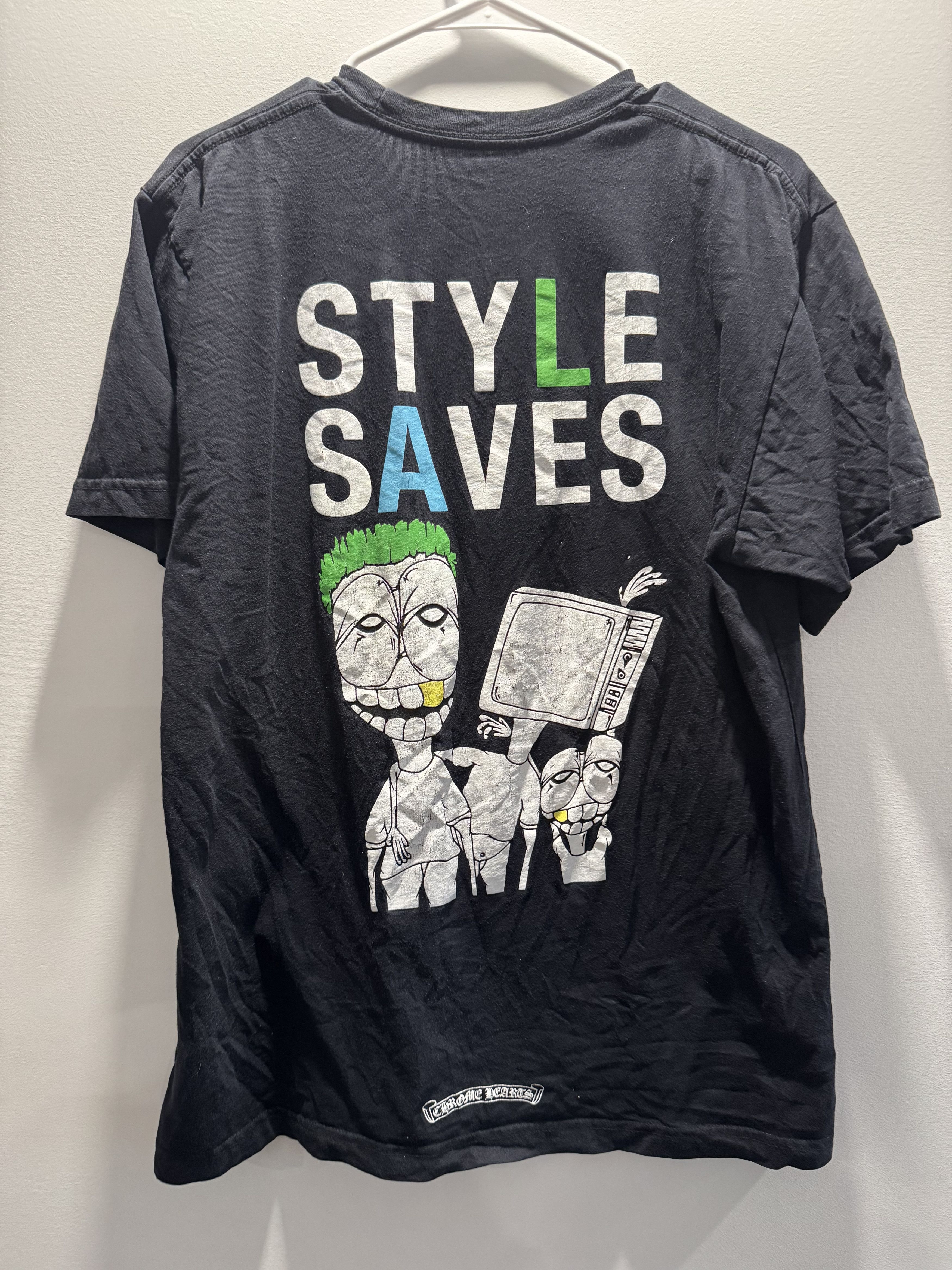 Chrome Hearts Chrome Hearts Matty Boy Style Saves Tee Size US L / EU 52-54 / 3 - 2 Thumbnail