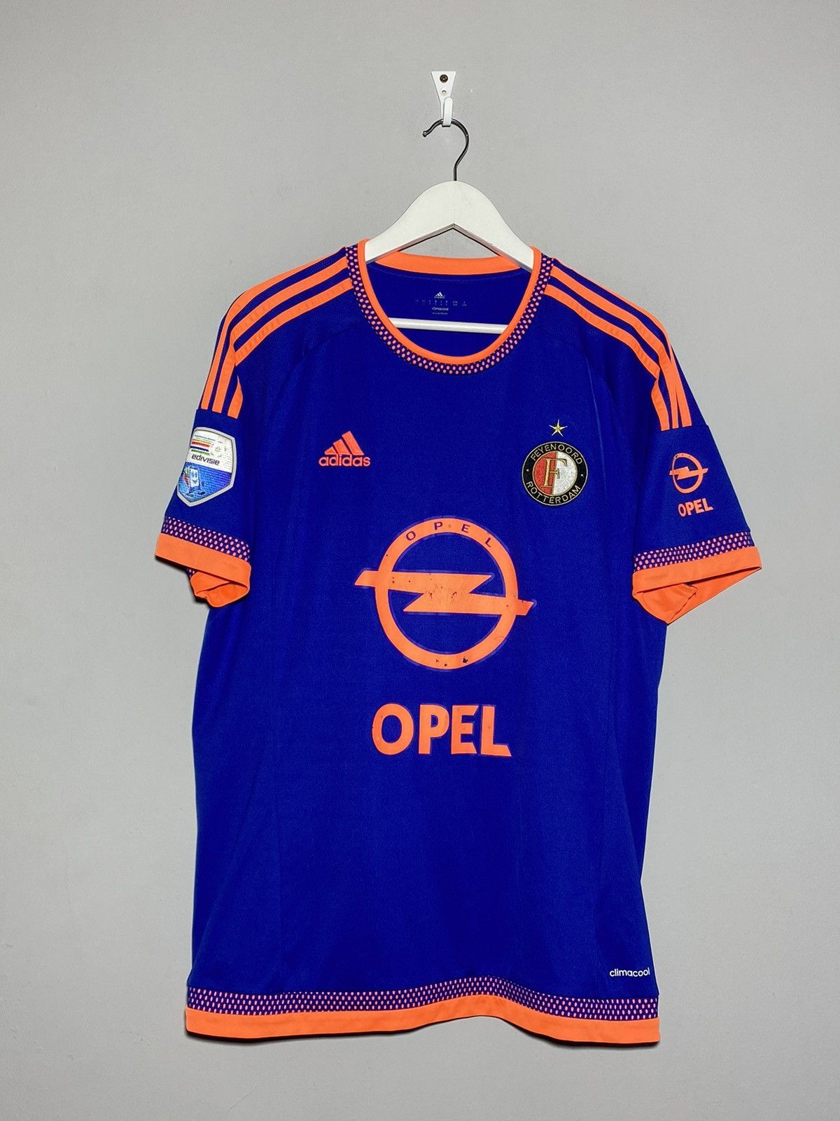 Adidas Adidas Feyenoord Opel Streetwear Style Football Shirt Size US L / EU 52-54 / 3 - 1 Thumbnail