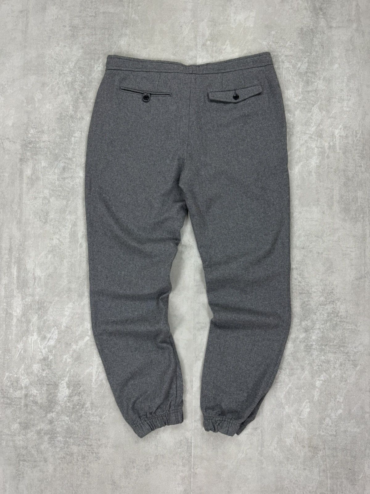 Japanese Brand KIOMI Wool JOGGING PANTS Mens size 36 Size US 36 / EU 52 - 2 Thumbnail