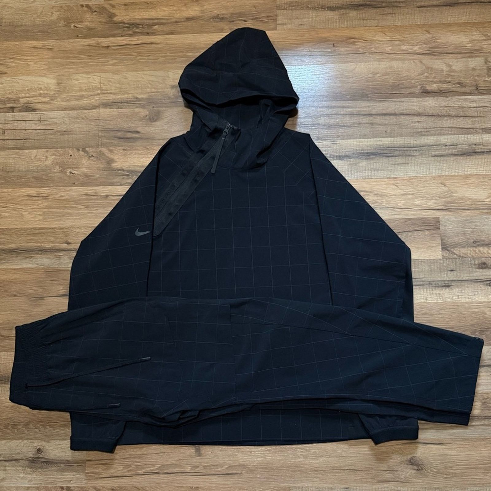 Nike Nike Tech Pack Woven Grid Sweatpants Sweatshirt Matching Set Size US M / EU 48-50 / 2 - 3 Thumbnail