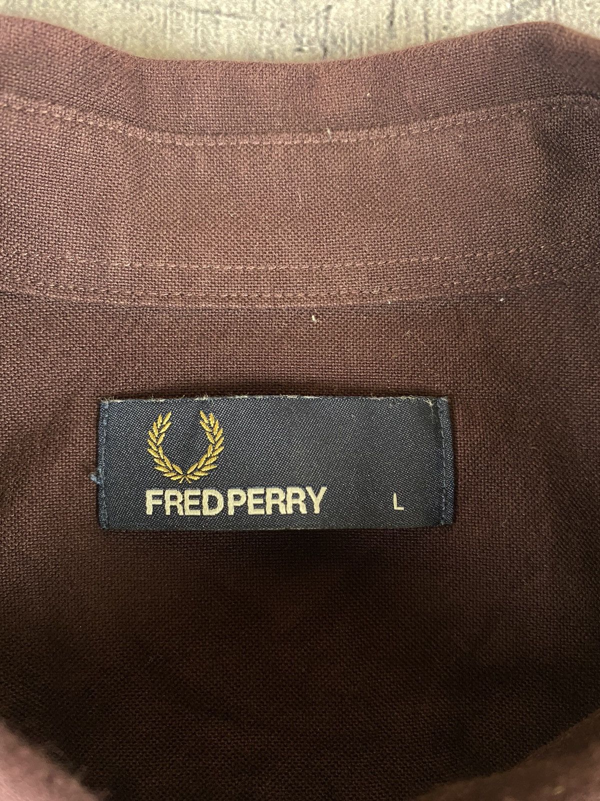 Fred Perry × Vintage Vintage Fred Perry Button Up Shirt Size L Size US L / EU 52-54 / 3 - 10 Thumbnail