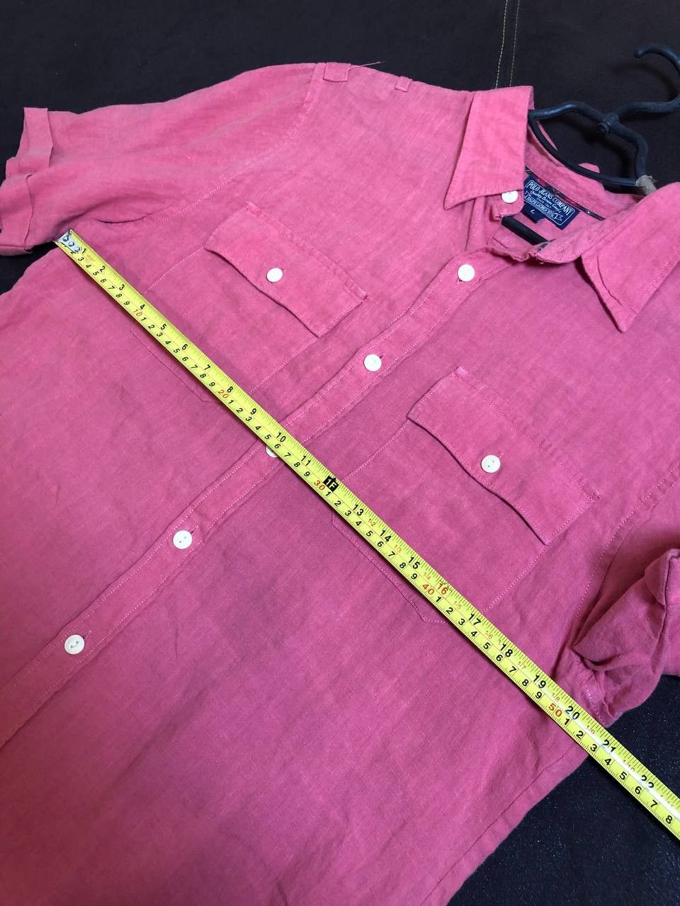 Polo Ralph Lauren Polo Ralph Lauren Shirt Button Up Short Sleeve Vintage Size US L / EU 52-54 / 3 - 10 Thumbnail